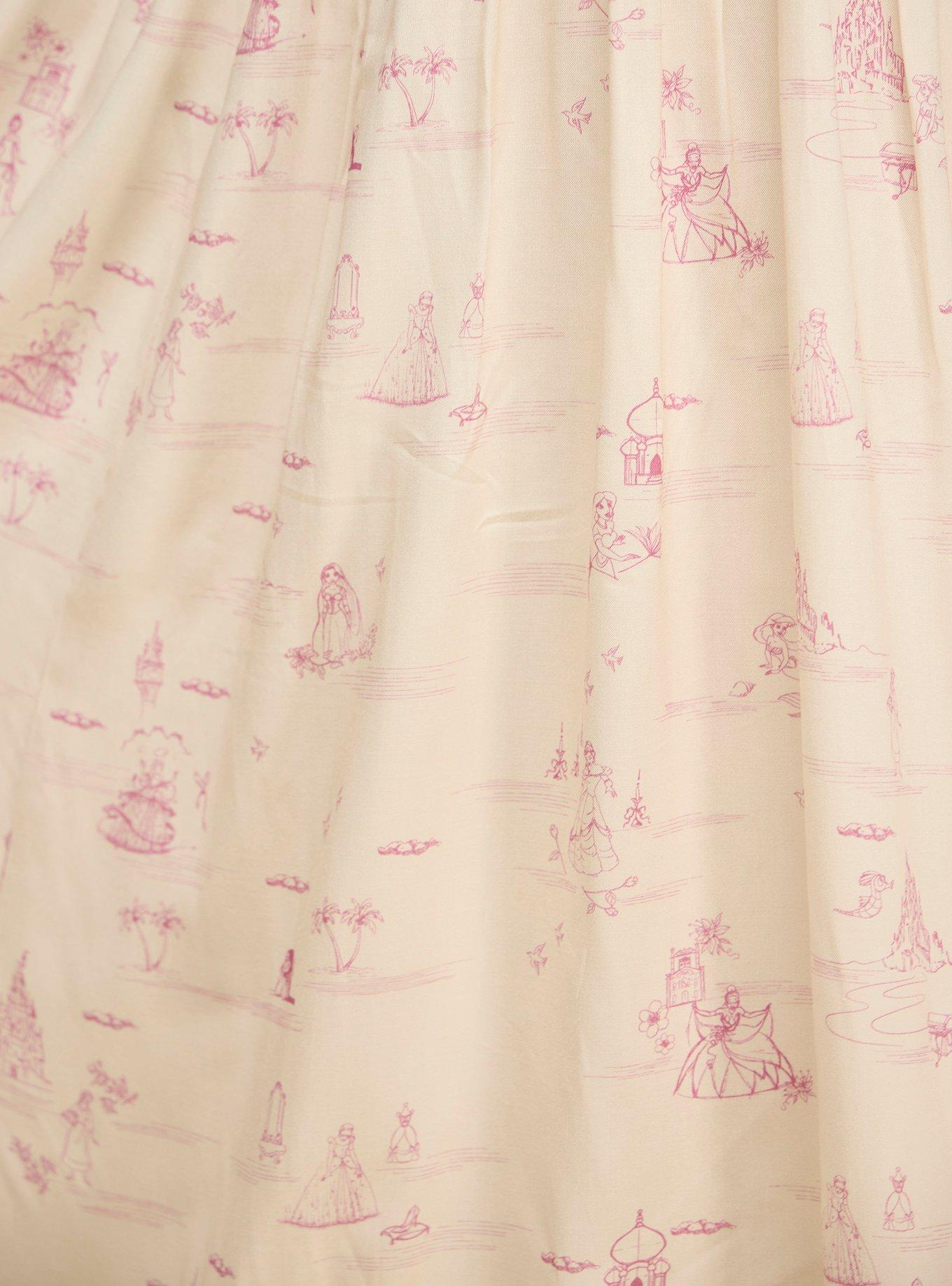 Her Universe Disney Princess Flutter Sleeve Dress Plus Size Her Universe Exclusive, MULTI, alternate