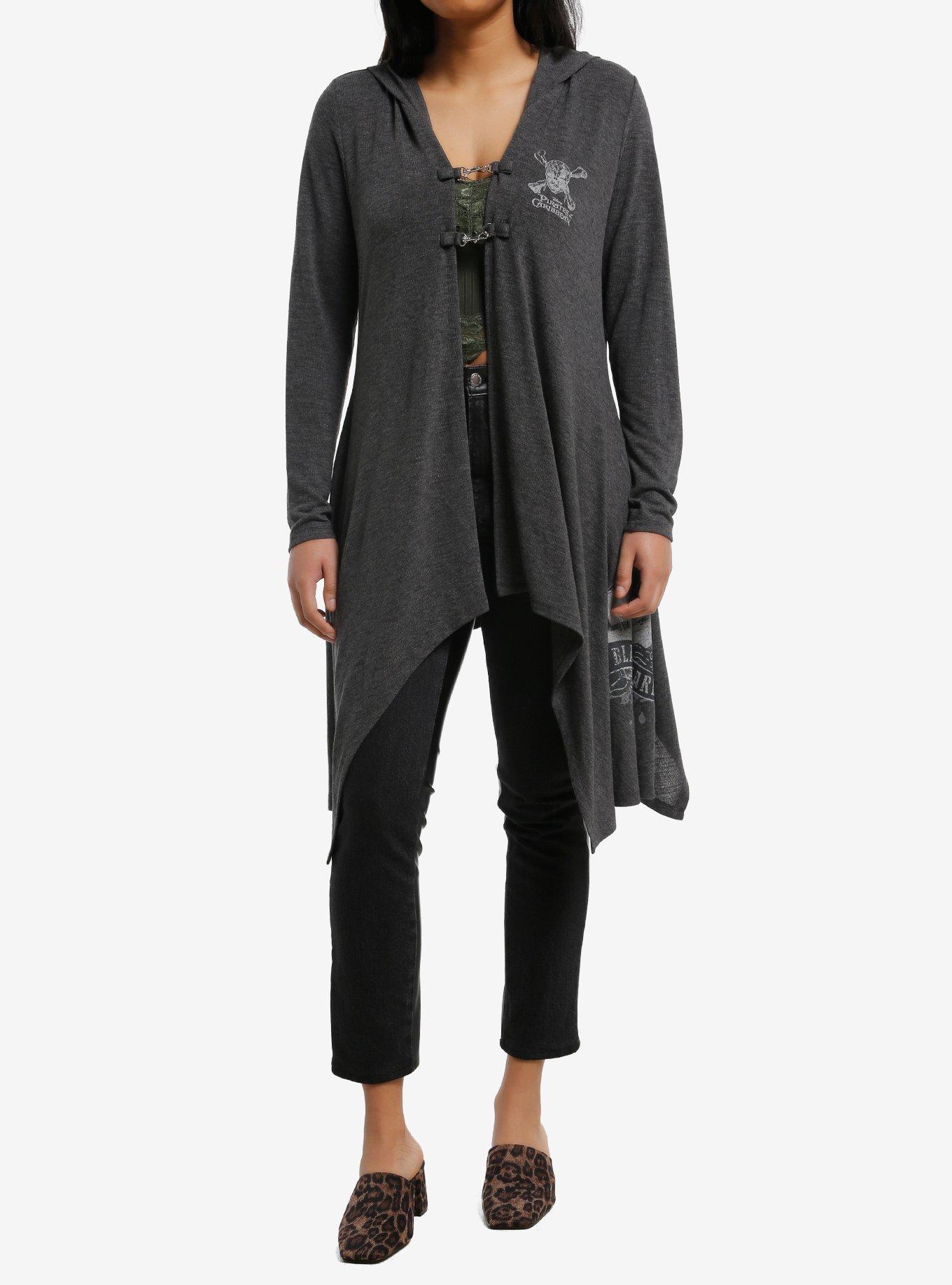 Her Universe Disney Pirates Of The Caribbean Black Pearl Drape Cardigan Her Universe Exclusive, , hi-res