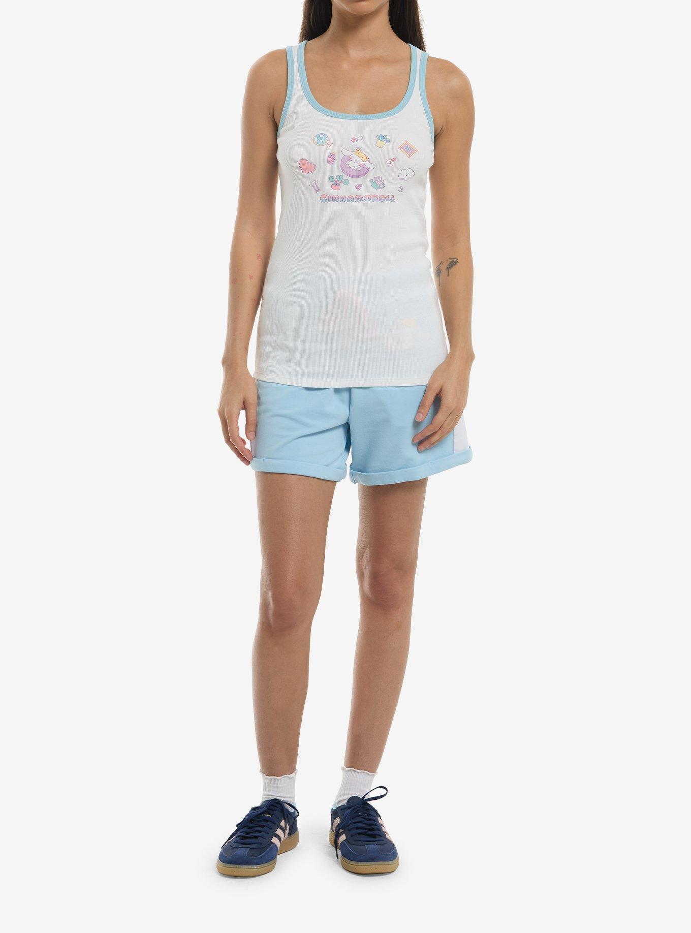 Cinnamoroll Sleepover Girls Racerback Tank Top, , hi-res