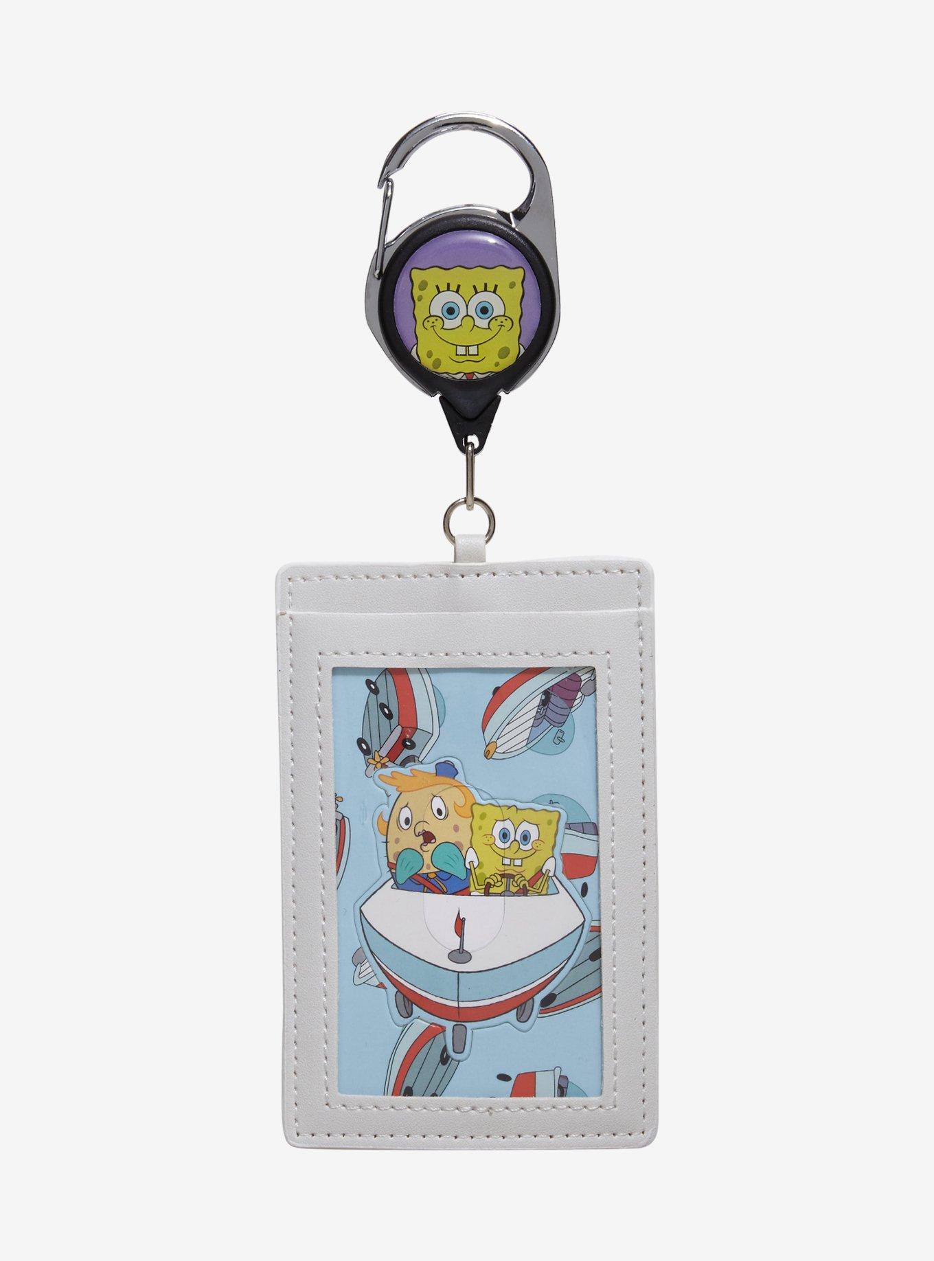 SpongeBob SquarePants Driver's License Retractable Lanyard — BoxLunch Exclusive, , alternate