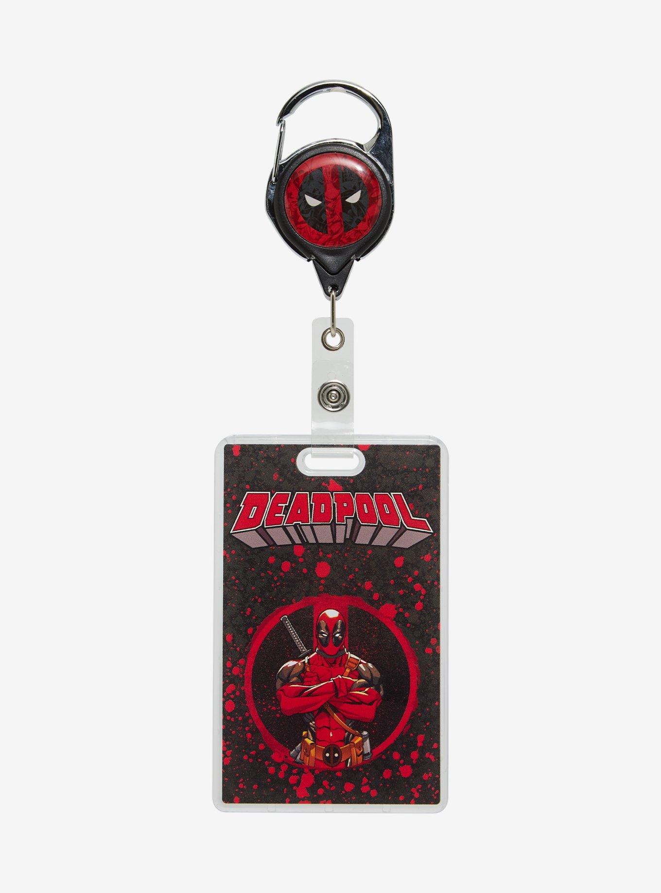 Marvel Deadpool Retractable Lanyard - BoxLunch Exclusive