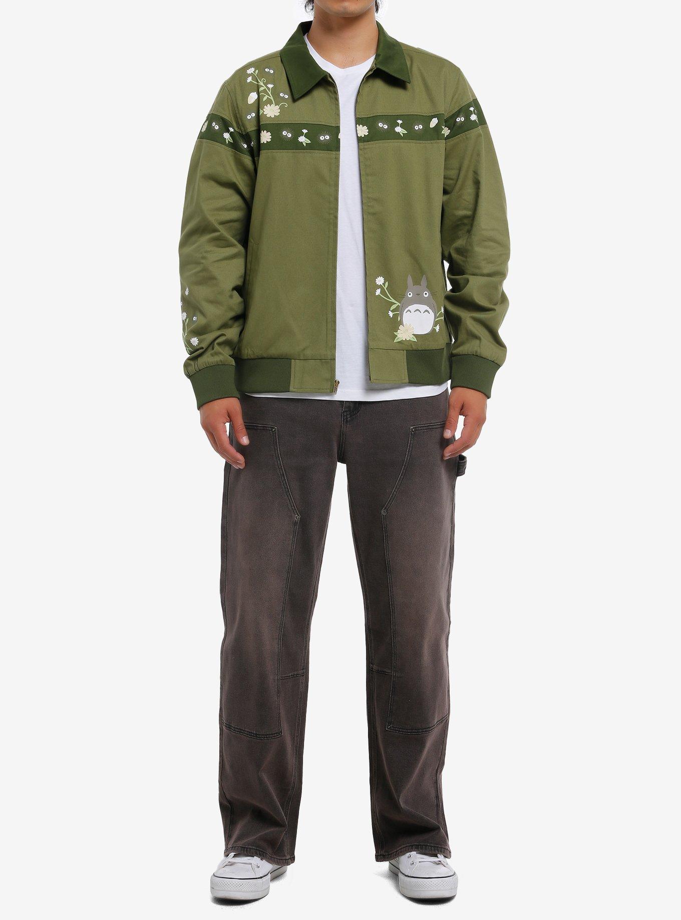 Our Universe Studio Ghibli® My Neighbor Totoro Soot Sprites Green Bomber Jacket, , hi-res