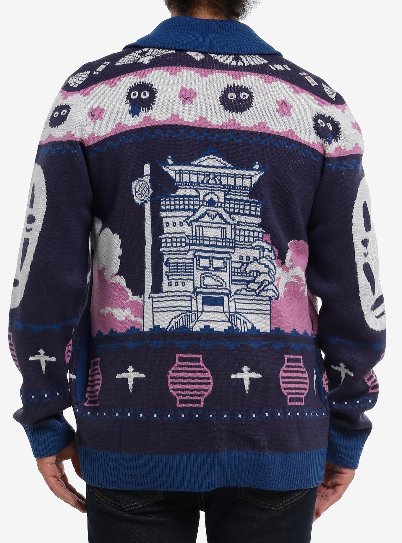 Studio Ghibli® Spirited Away Characters & Icons Knit Shawl Cardigan, , hi-res