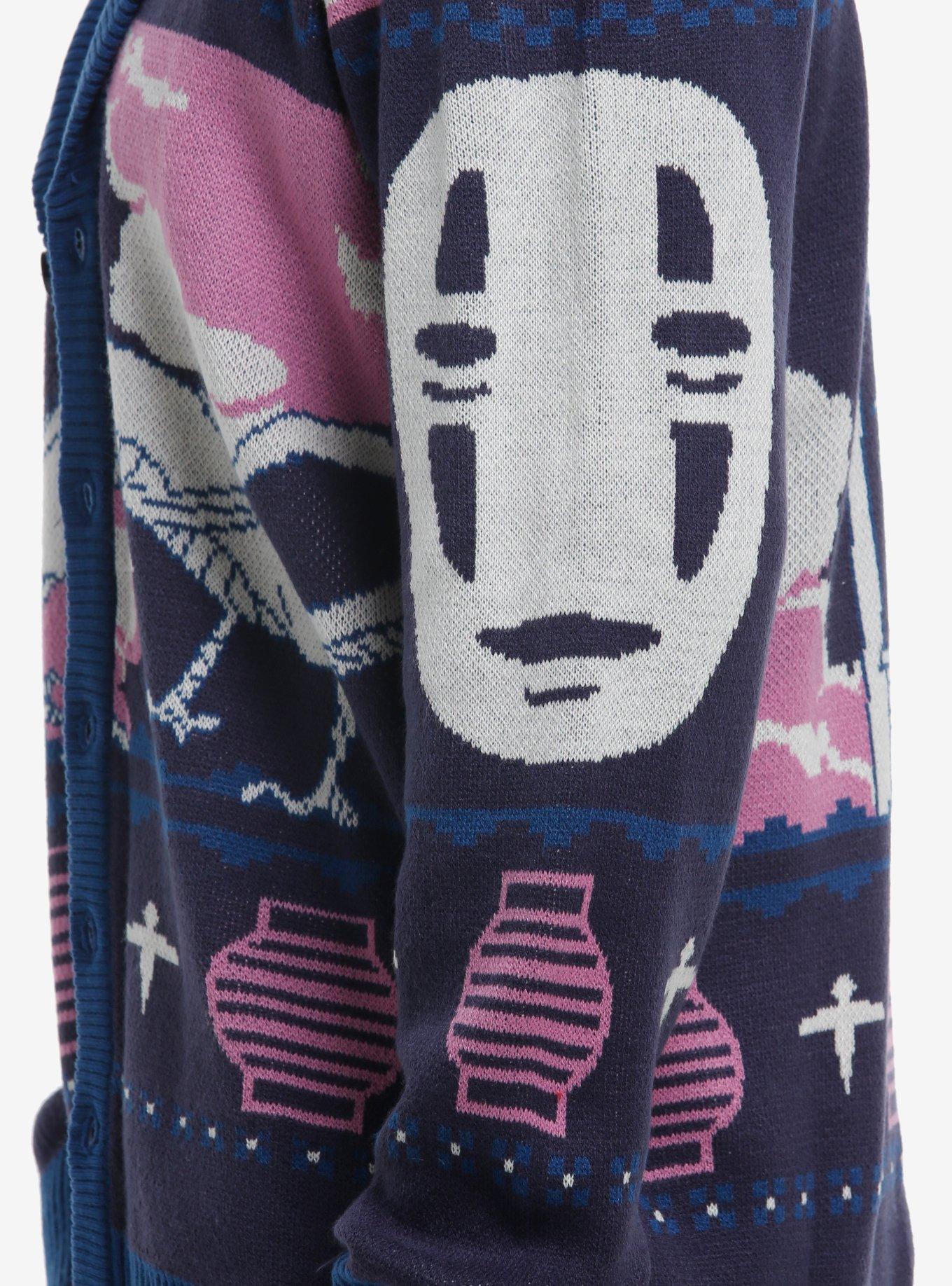 Studio Ghibli® Spirited Away Characters & Icons Knit Shawl Cardigan, MULTI, alternate