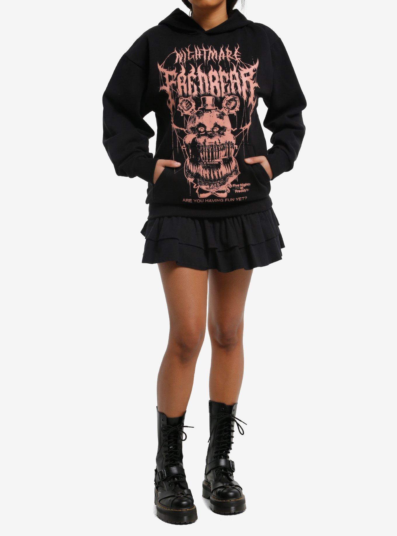 Five Nights At Freddy's Nightmare Fredbear Metal Hoodie, , alternate