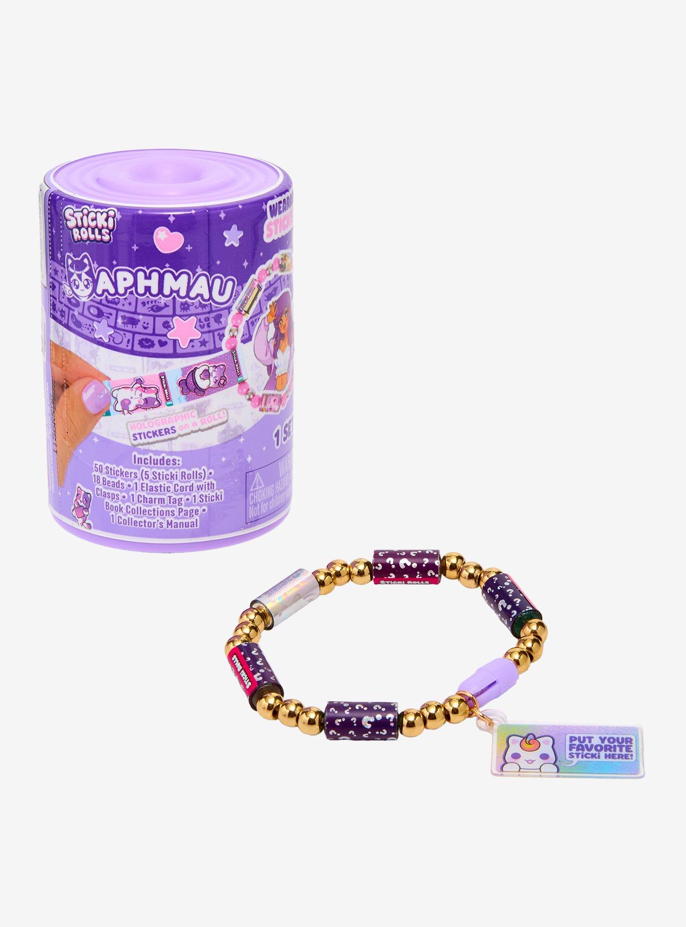 Sticki Rolls Aphmau Blind Capsule Sticker Bracelet, , alternate
