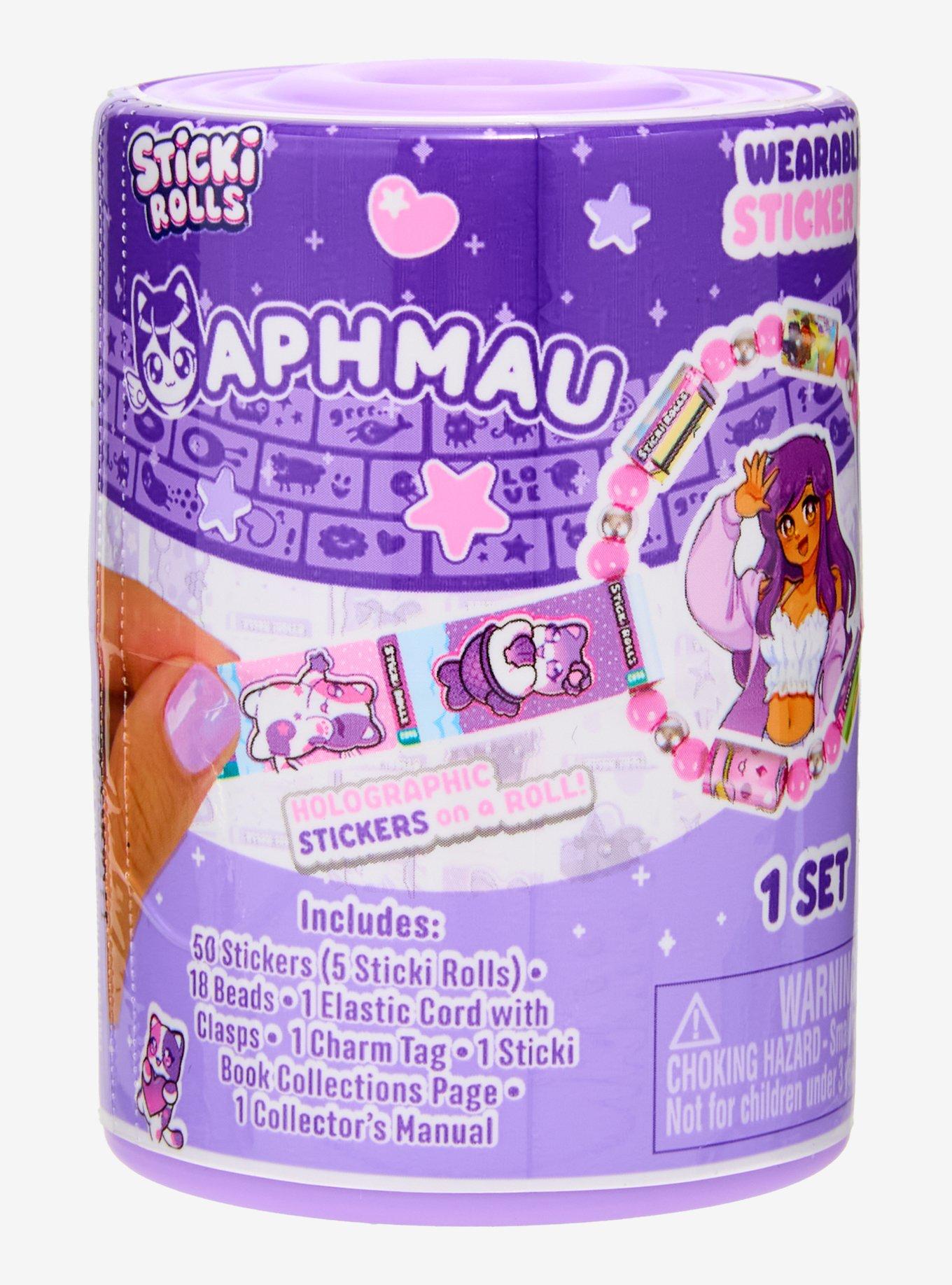 Sticki Rolls Aphmau Blind Capsule Sticker Bracelet, , alternate