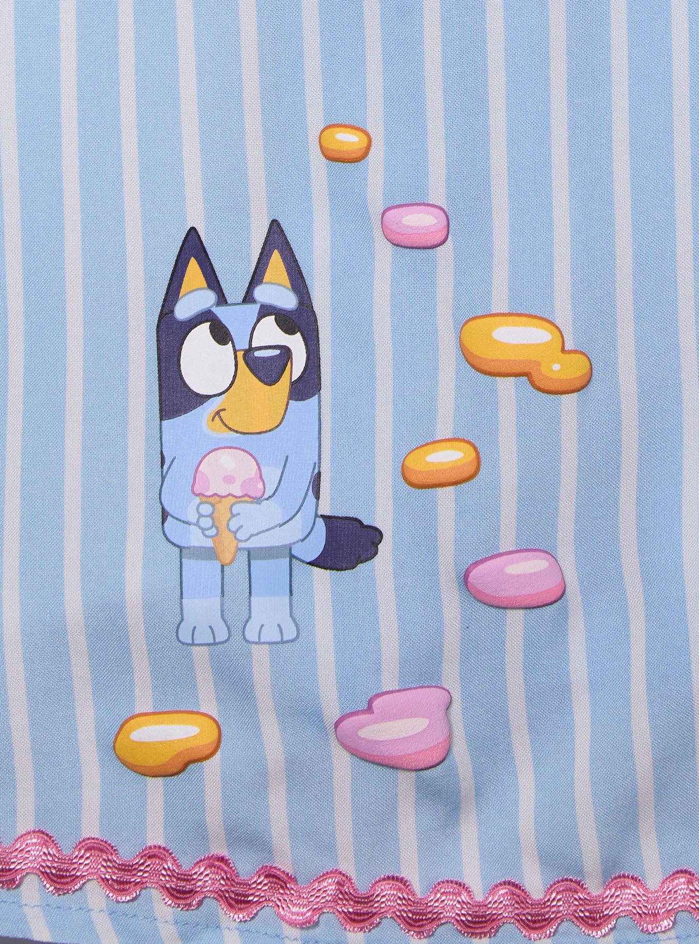 Bluey Ice Cream Toddler Ruffle Dress — BoxLunch Exclusive