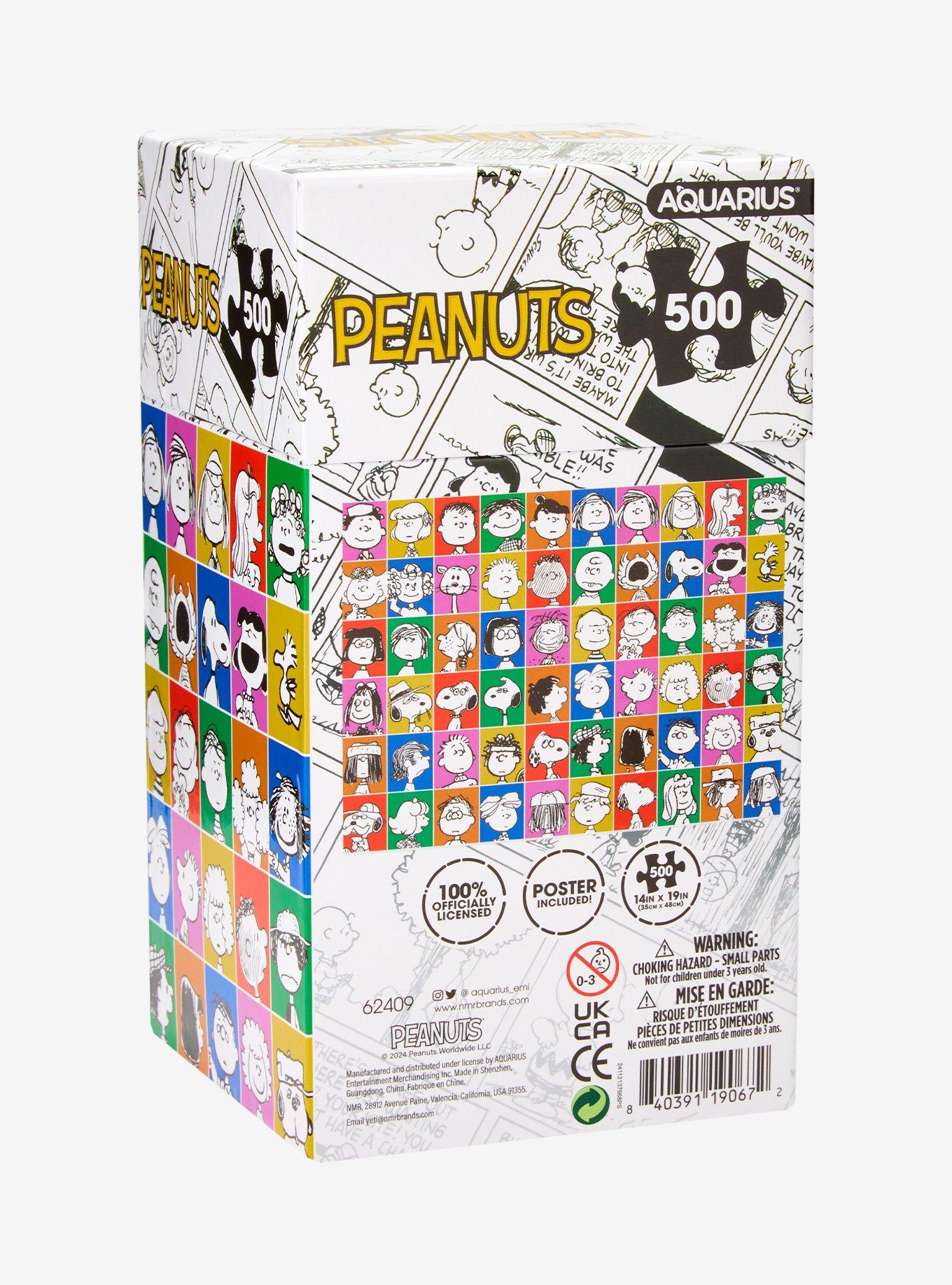 Peanuts 75th Anniversary Grid Portrait 500-Piece Puzzle, , hi-res