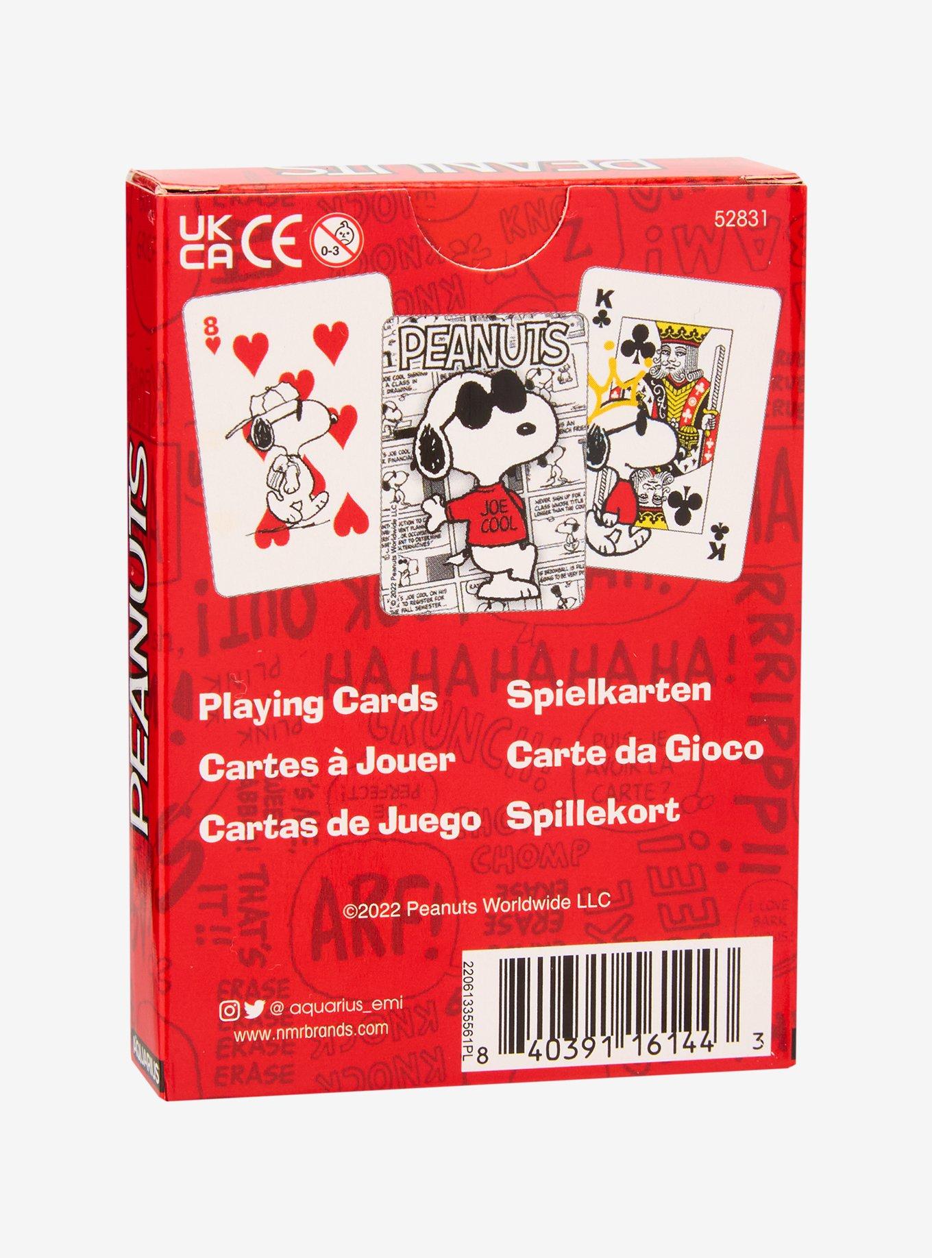 Peanuts Snoopy Joe Cool Playing Cards
