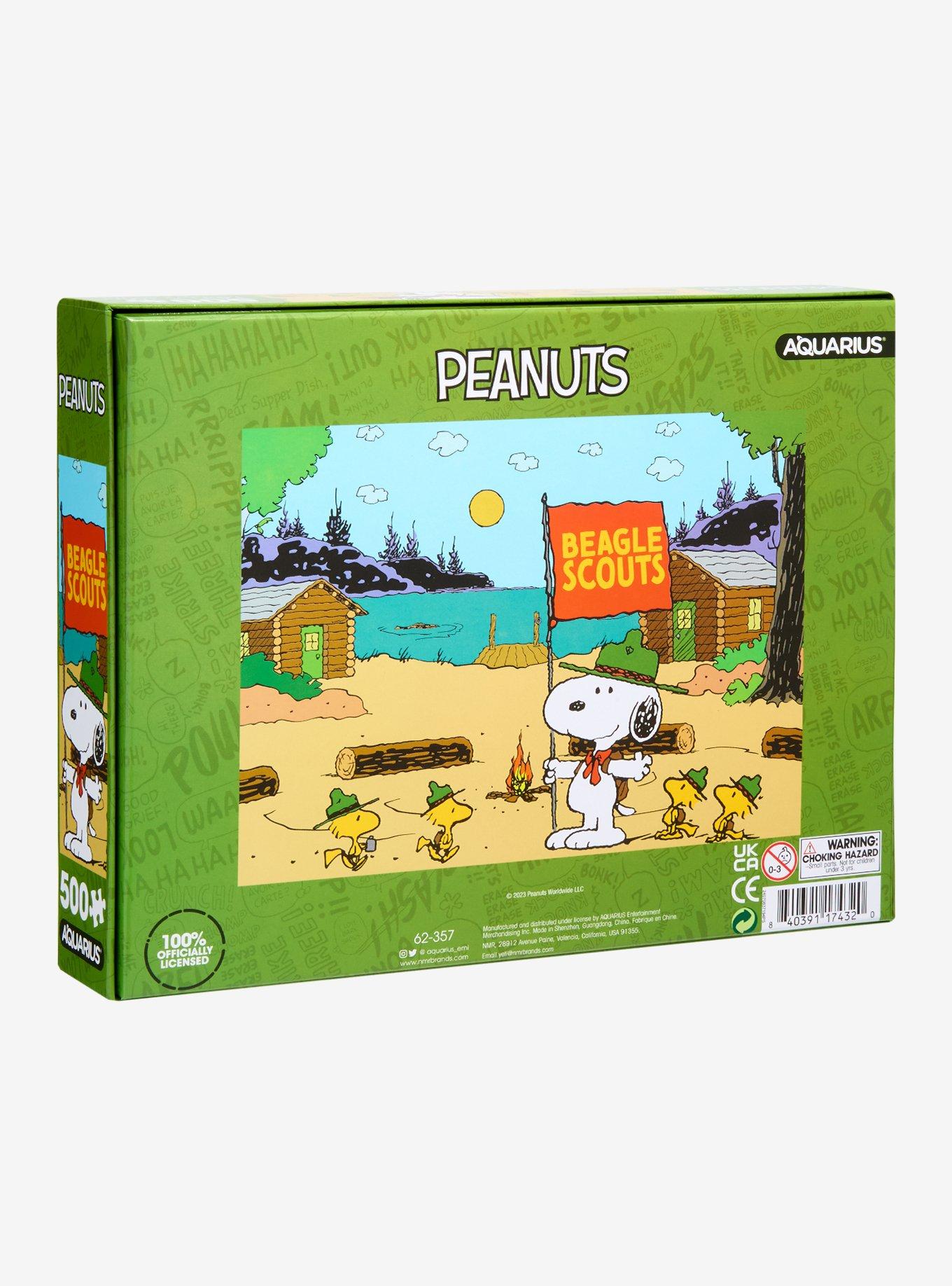 Peanuts Beagle Scouts 500-Piece Puzzle, , hi-res