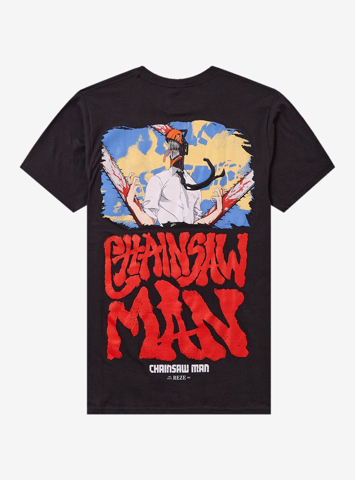 Chainsaw Man The Movie: Reze Arc Denji Double-Sided T-Shirt, , hi-res