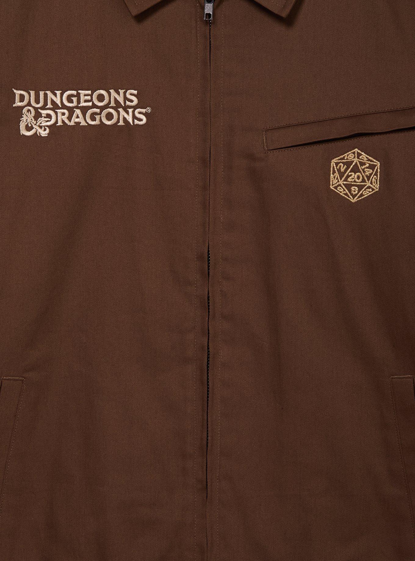 Dungeons & Dragons Dungeon Master Jacket - BoxLunch Exclusive, BROWN, alternate