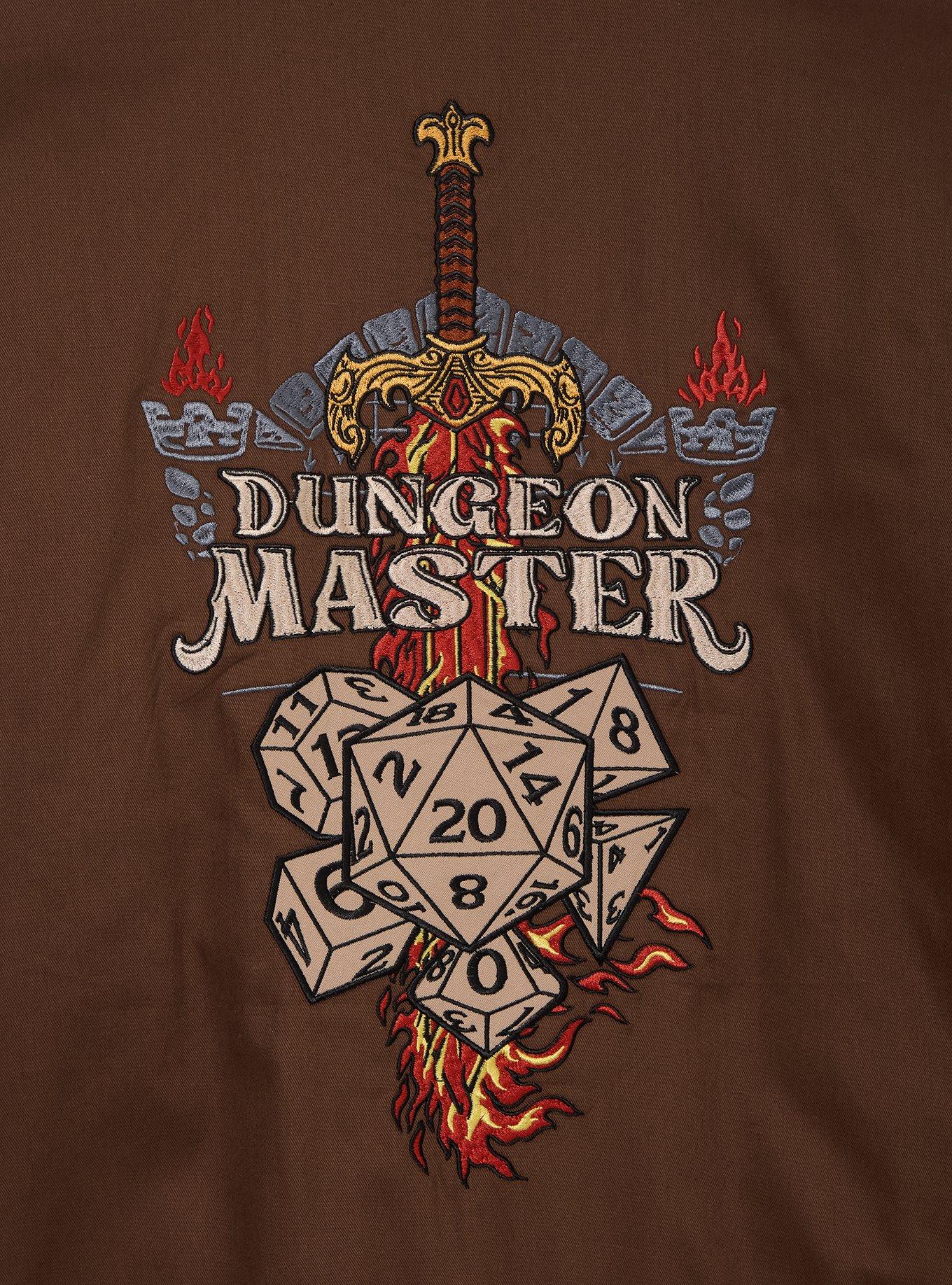Dungeons & Dragons Dungeon Master Jacket - BoxLunch Exclusive, BROWN, alternate