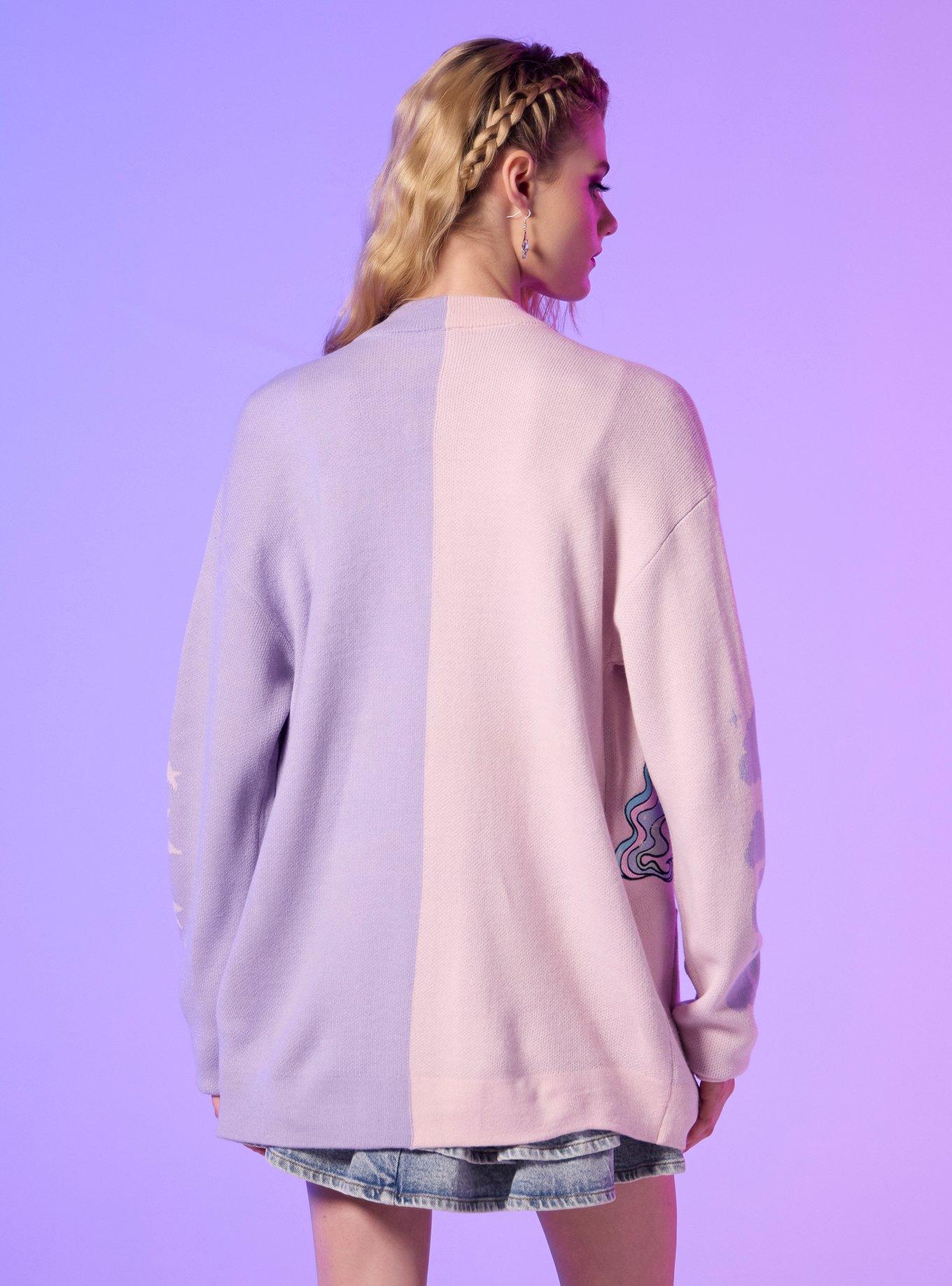 My Little Pony Celestia & Luna Split Girls Cardigan, MULTI, alternate