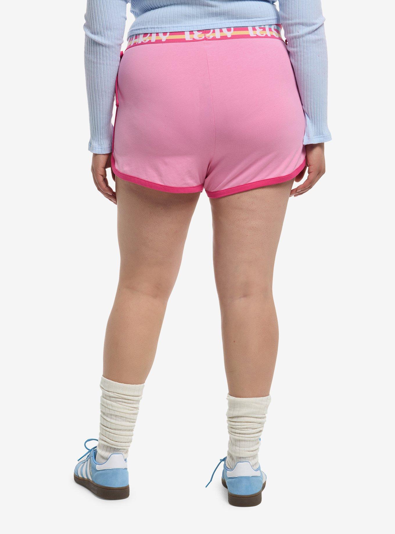 My Little Pony Pinkie Pie Rhinestone Girls Soft Shorts Plus Size, , hi-res