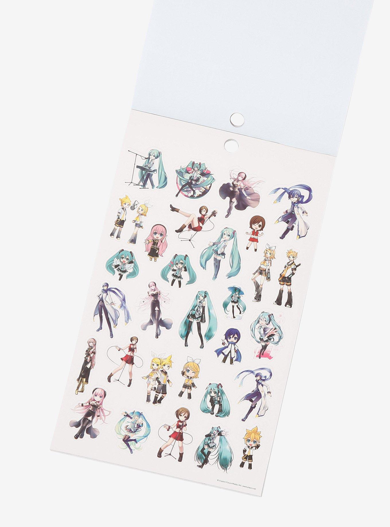 Hatsune Miku Virtual Singers Sticker Book, , hi-res