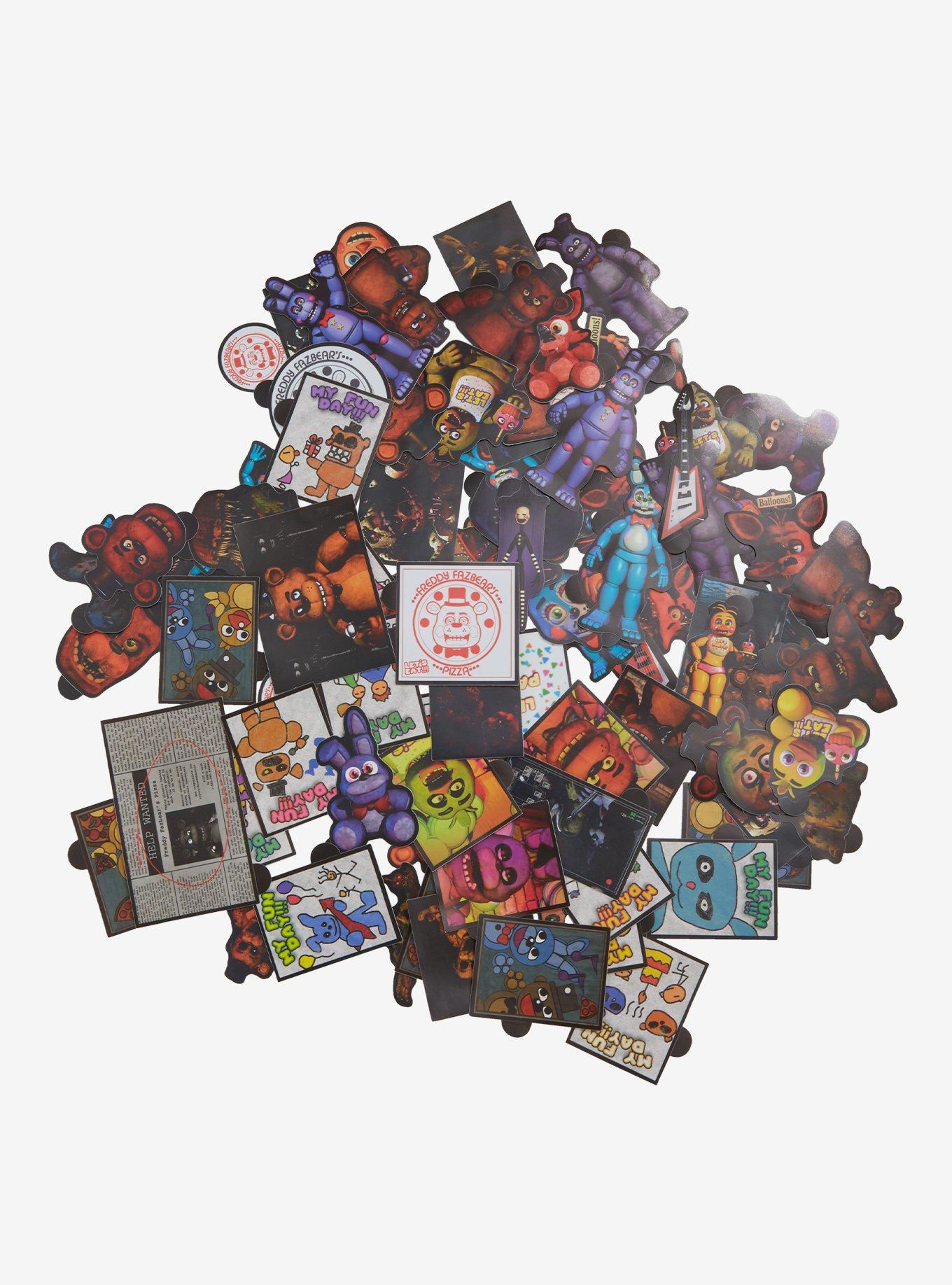 Five Nights At Freddy's Characters Sticker Pack, , hi-res