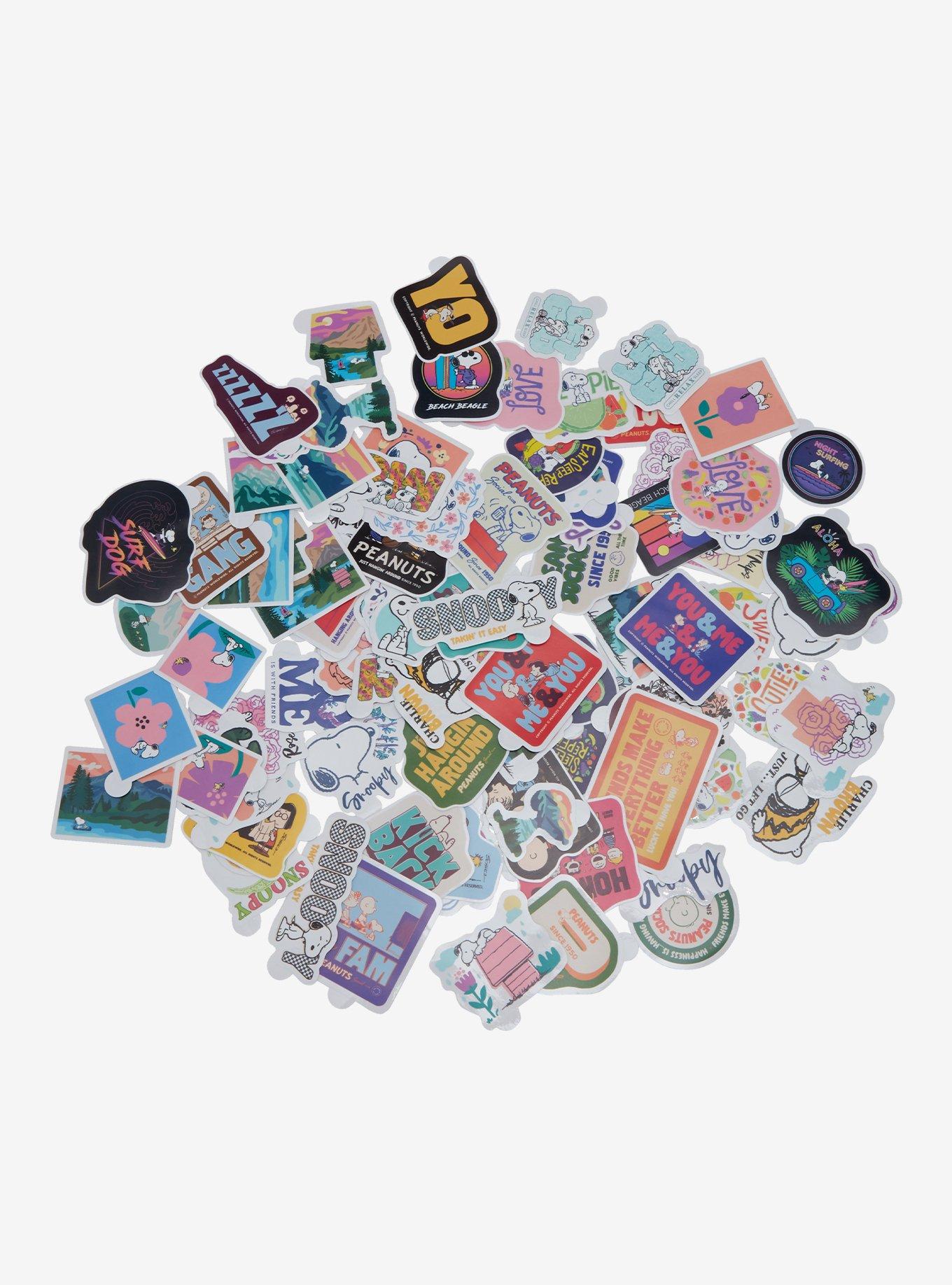 Peanuts Characters Sticker Pack, , hi-res