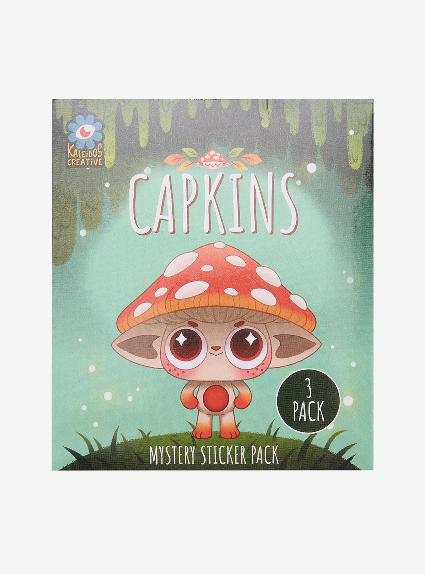 Kaleidos Creative Capkins Blind Box Sticker Pack Hot Topic Exclusive, , hi-res