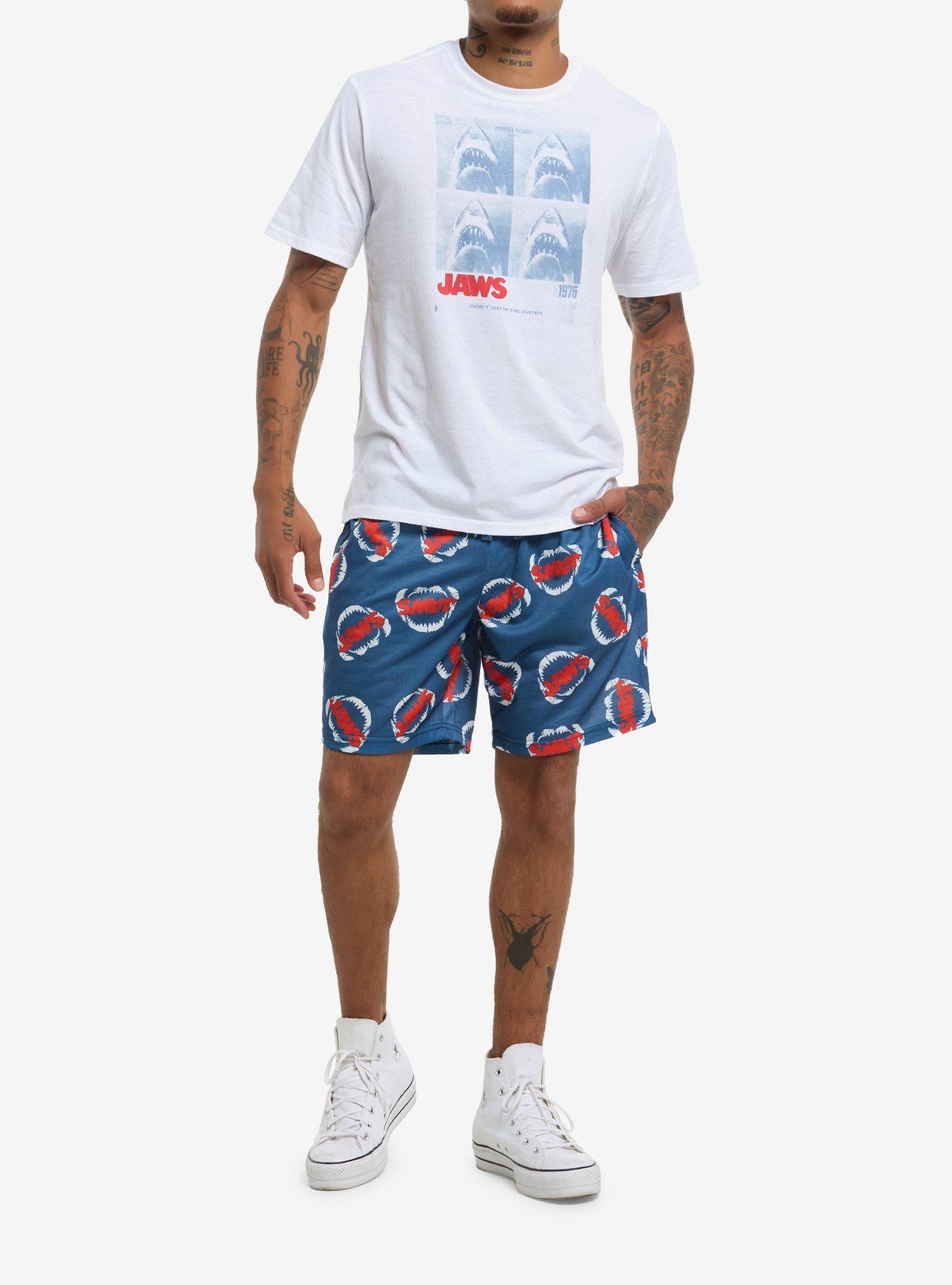 Jaws Mouth Print Lounge Set, , hi-res