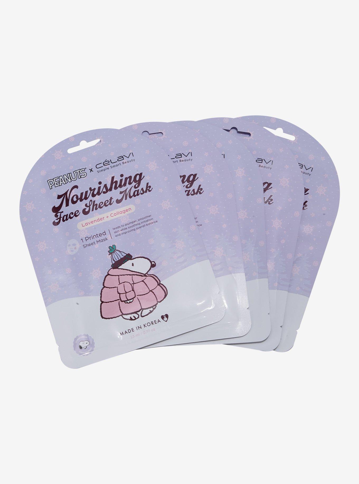 Célavi x Peanuts Nourishing Face Mask Pack, , hi-res