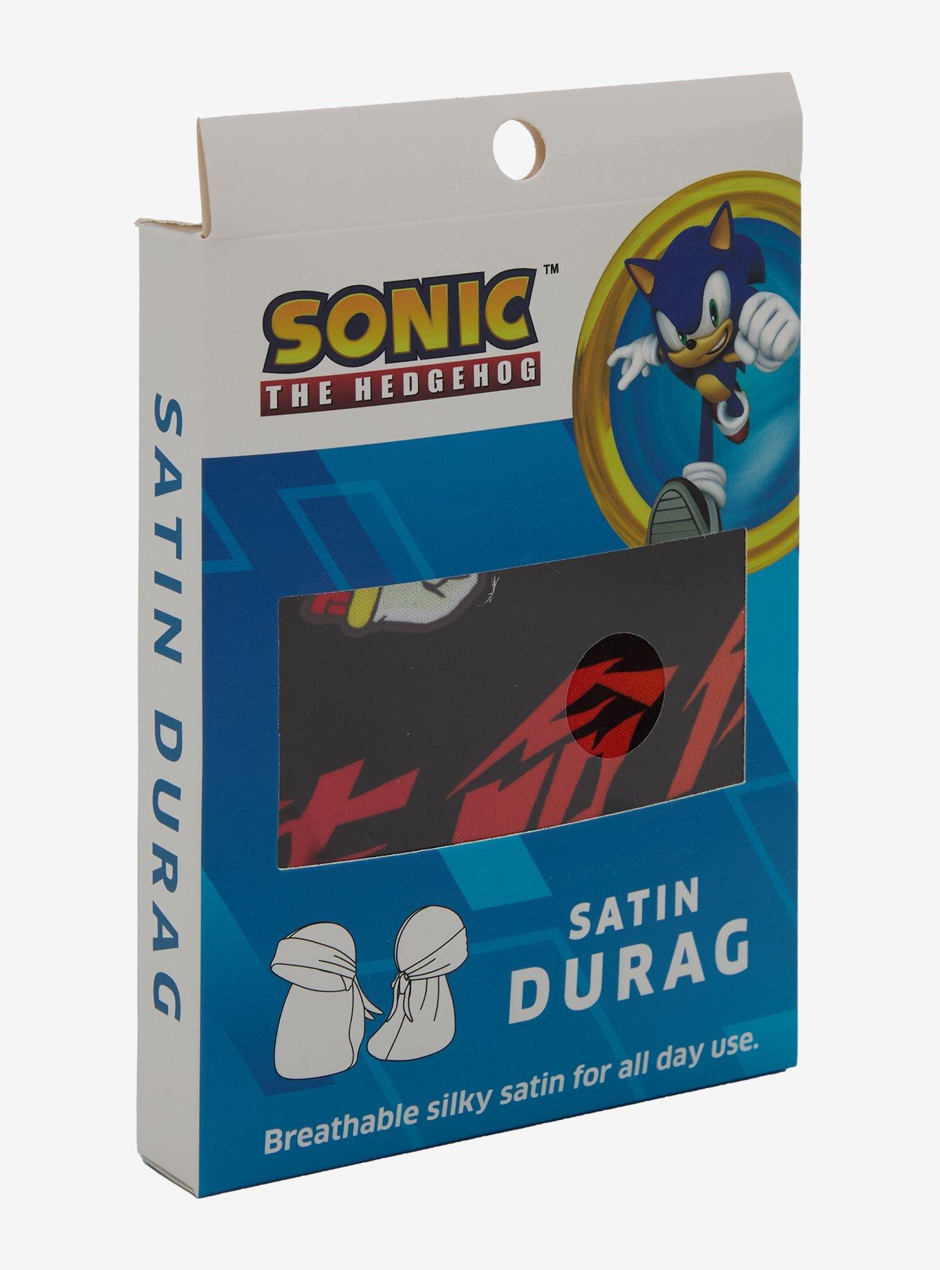 Sonic the Hedgehog Shadow Satin Durag — BoxLunch Exclusive, , hi-res