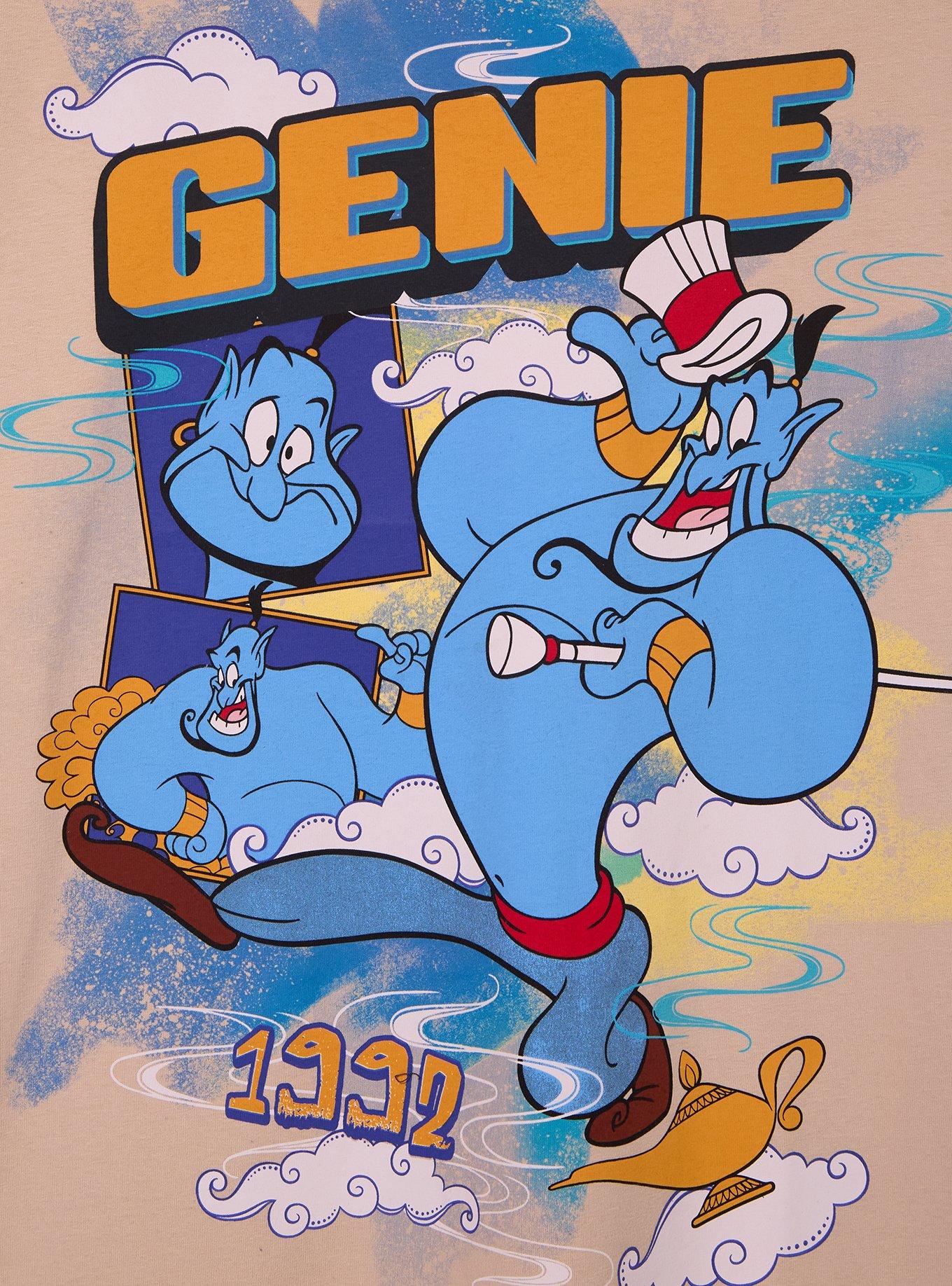 Disney Aladdin Genie Jumbo Print T-Shirt - BoxLunch Exclusive, , hi-res
