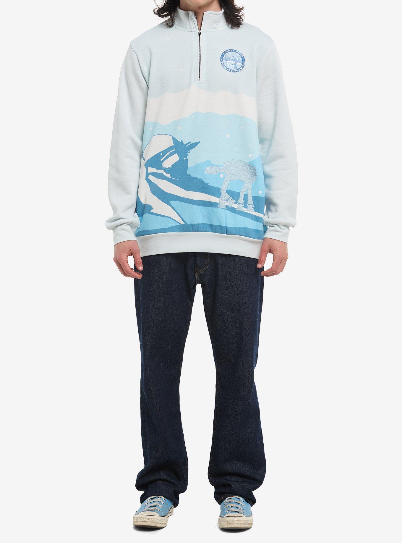 Our Universe Star Wars Hoth Quarter Zip Sweater Our Universe Exclusive, , hi-res