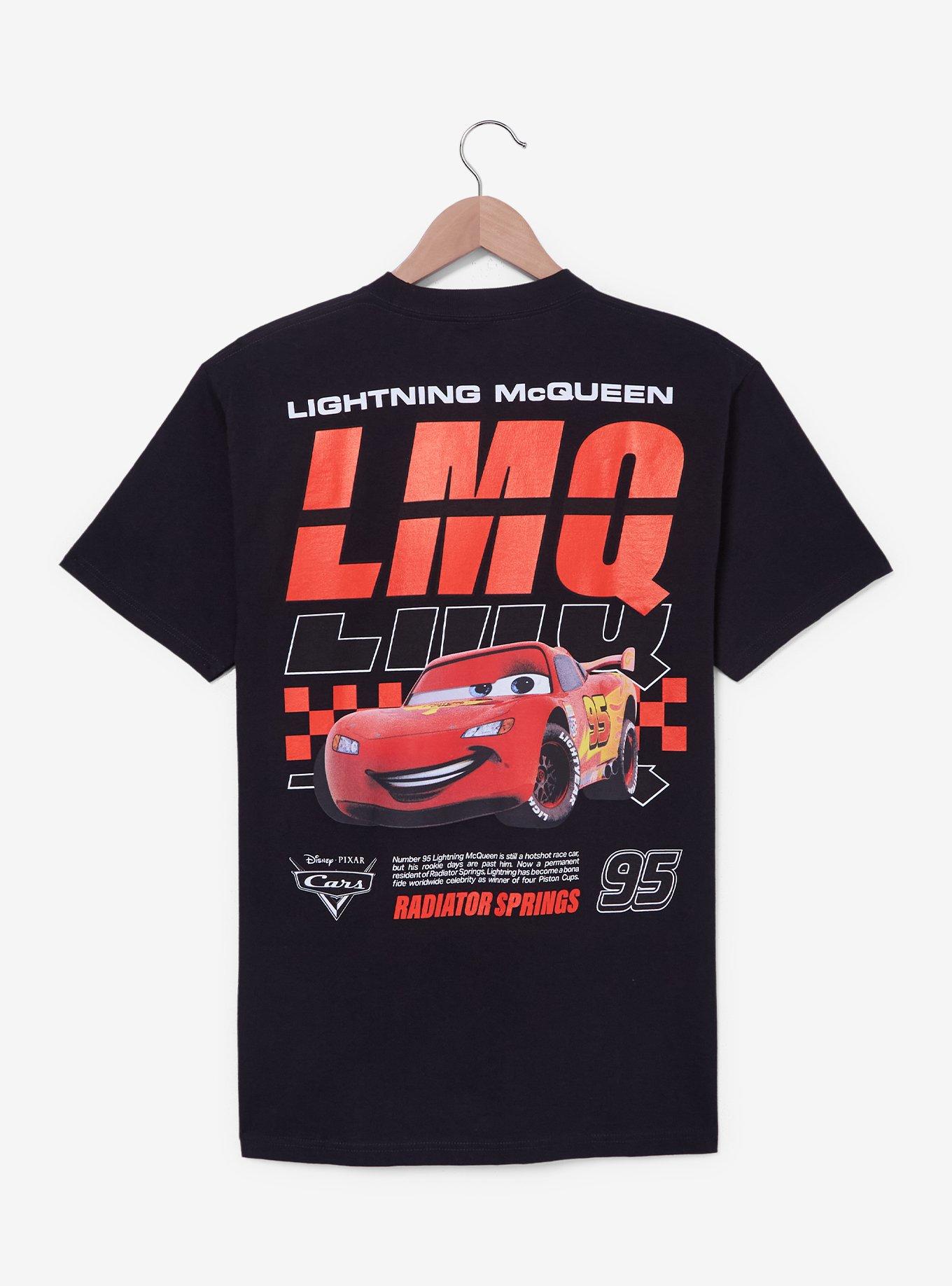 Disney Pixar Cars Lightning McQueen Logo T-Shirt - BoxLunch Exclusive, , hi-res