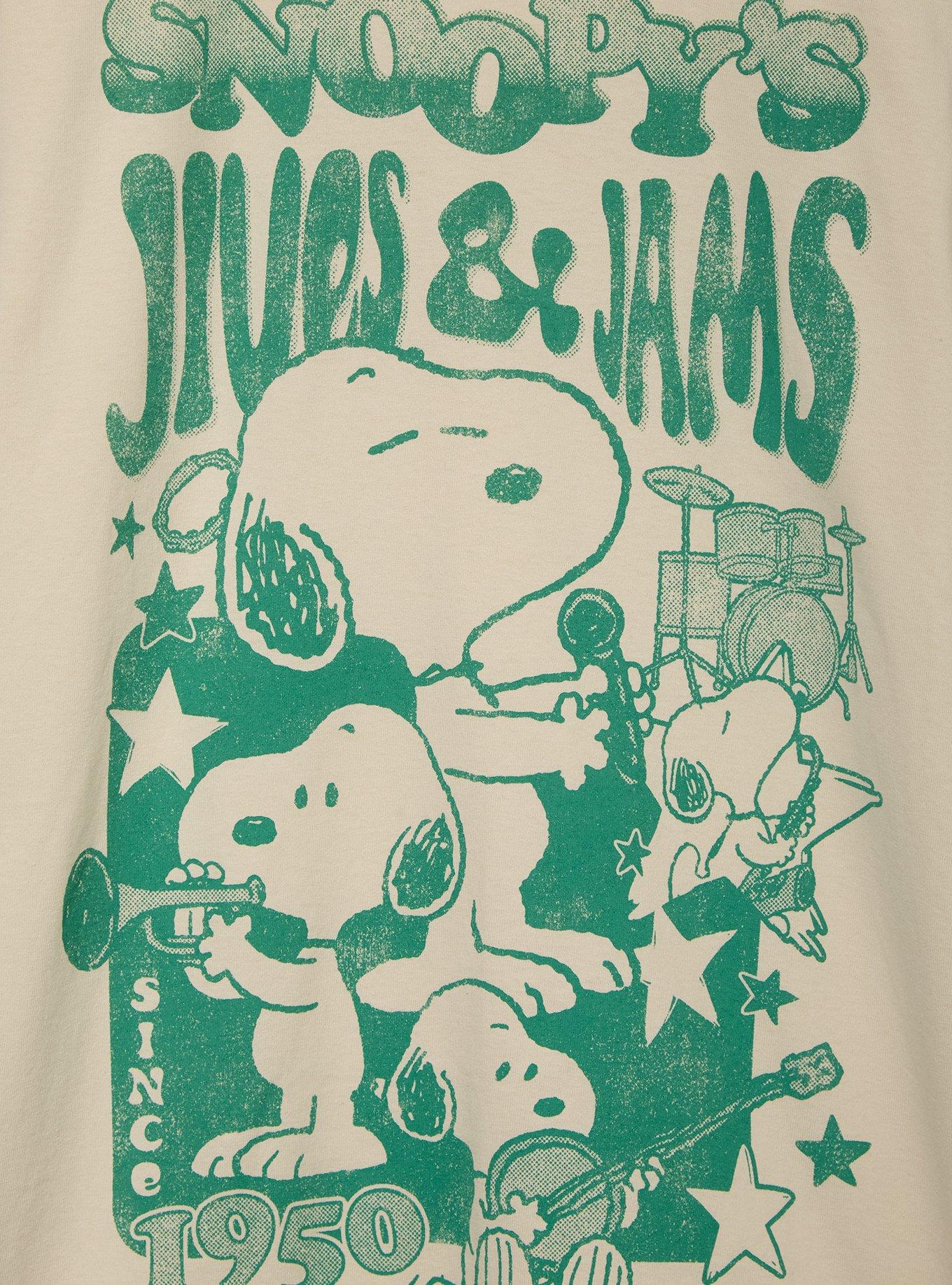 Peanuts Snoopy's Jives & Jams T-Shirt - BoxLunch Exclusive, , hi-res