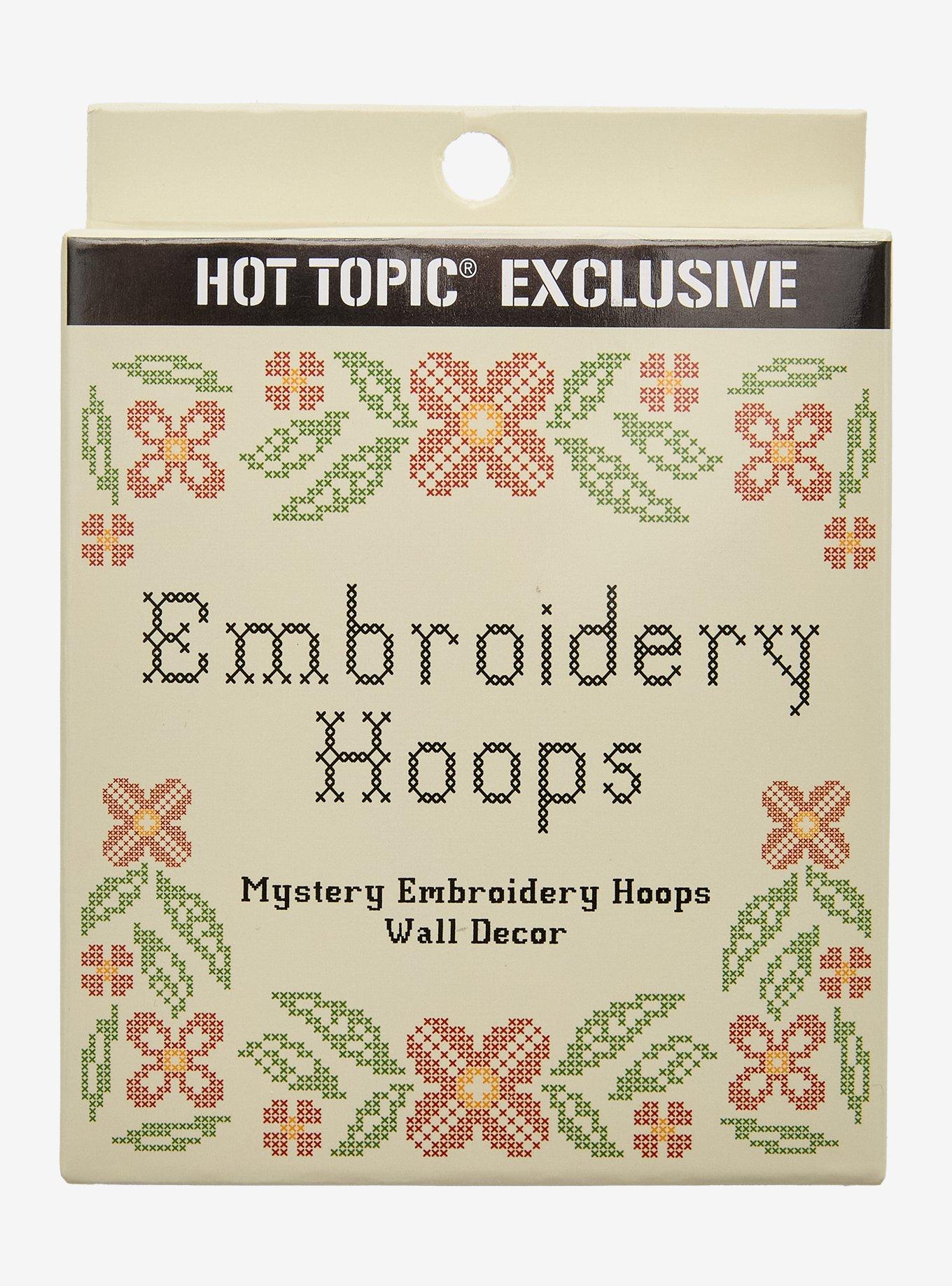 Sassy Phrase Blind Box Embroidery Hoop Wall Art Hot Topic Exclusive, , hi-res