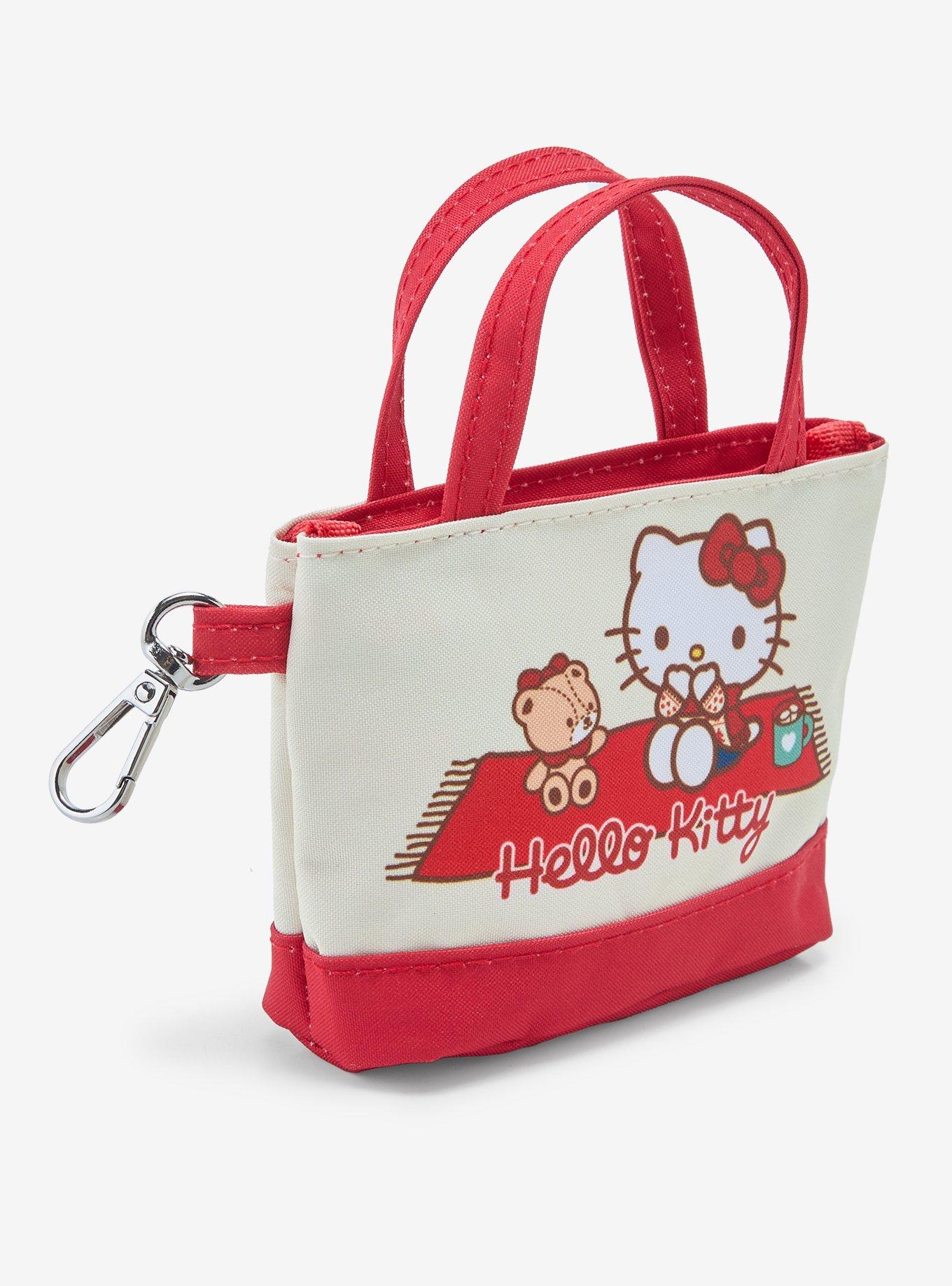 Hello Kitty & Tiny Chum Mini Tote Bag Coin Purse, , hi-res