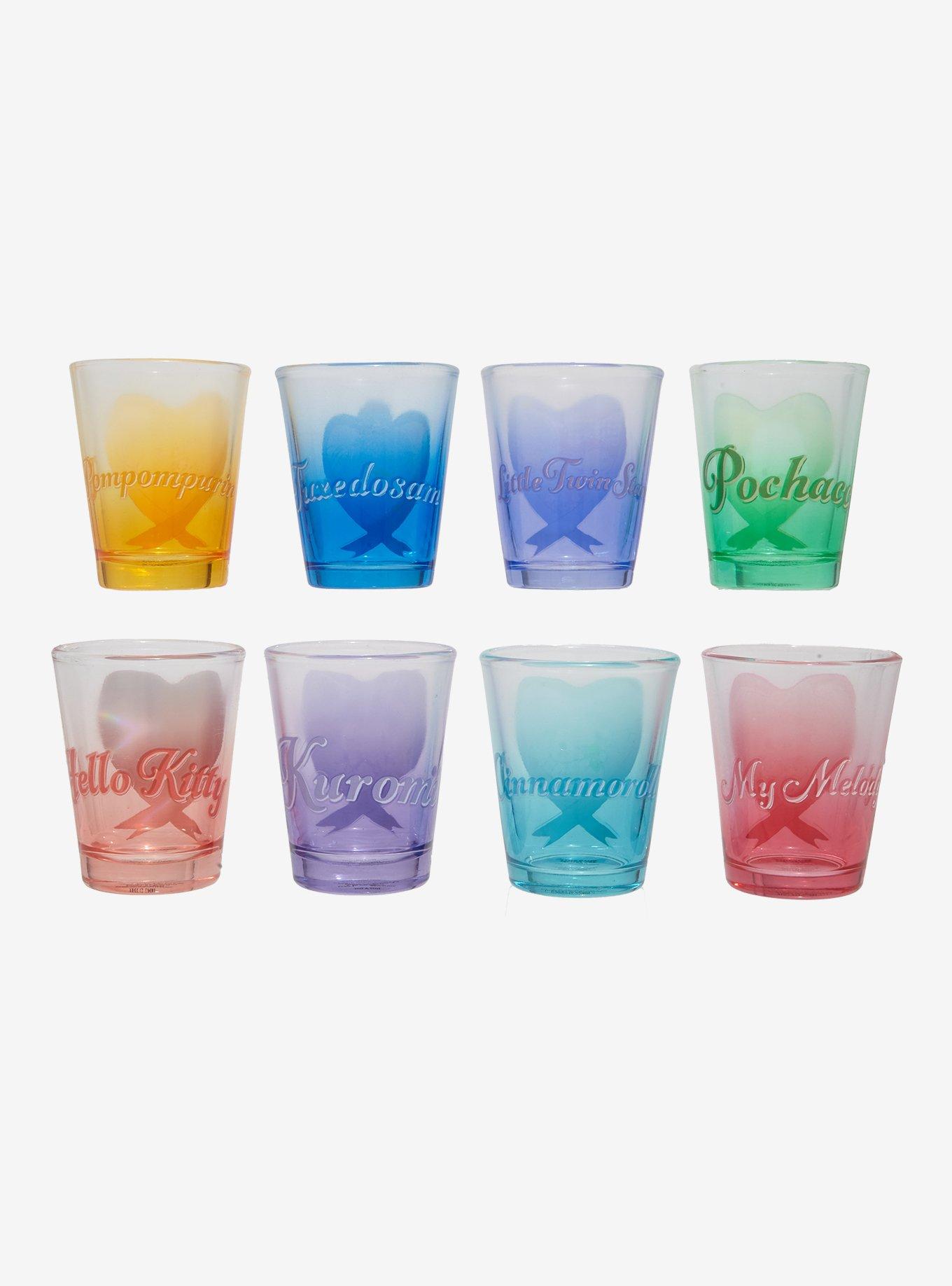 Sanrio Hello Kitty and Friends Gingham Blind Box Mini Glass - BoxLunch Exclusive, , hi-res