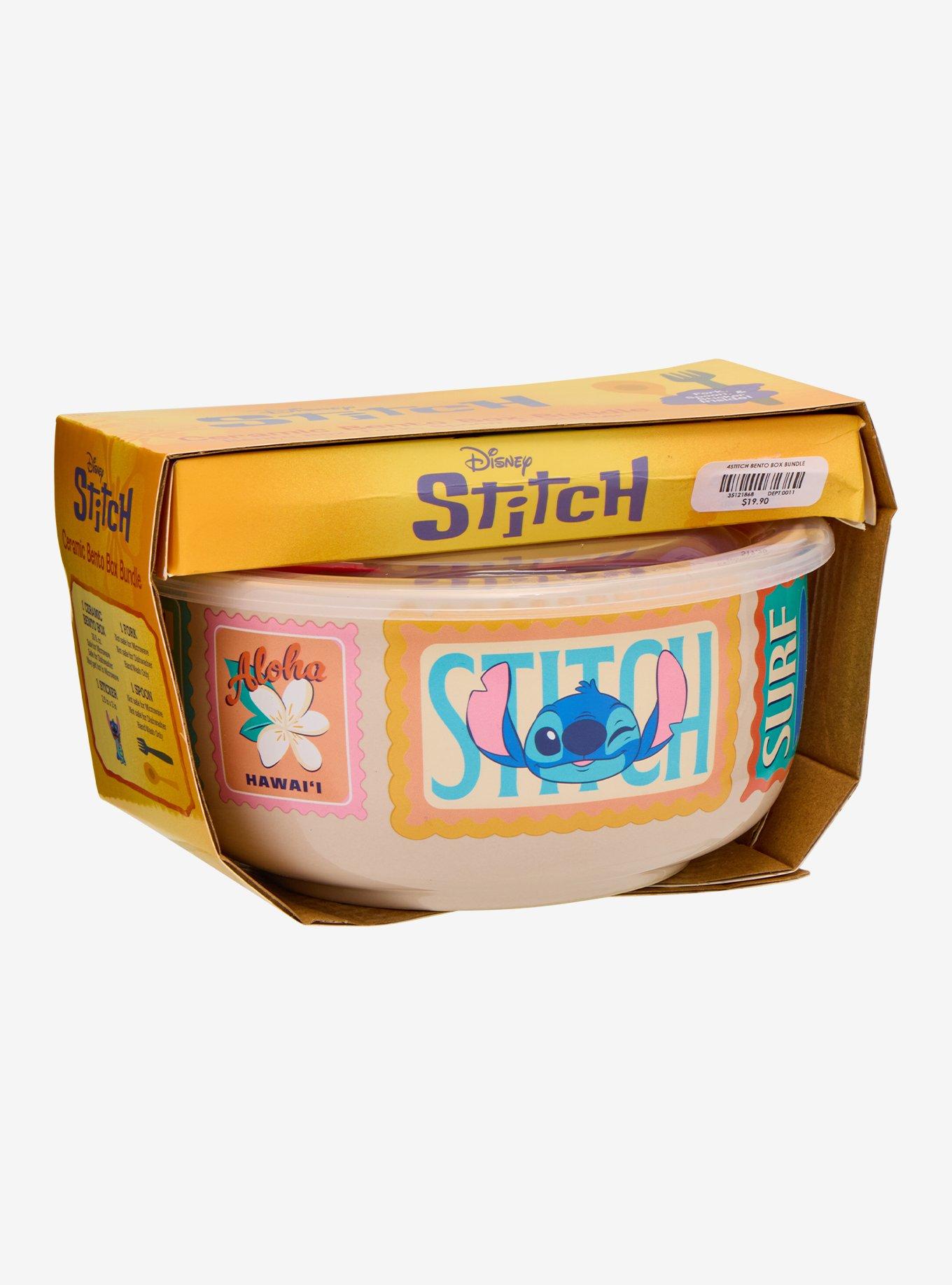 Disney Stitch Ceramic Bento Box Set, , alternate
