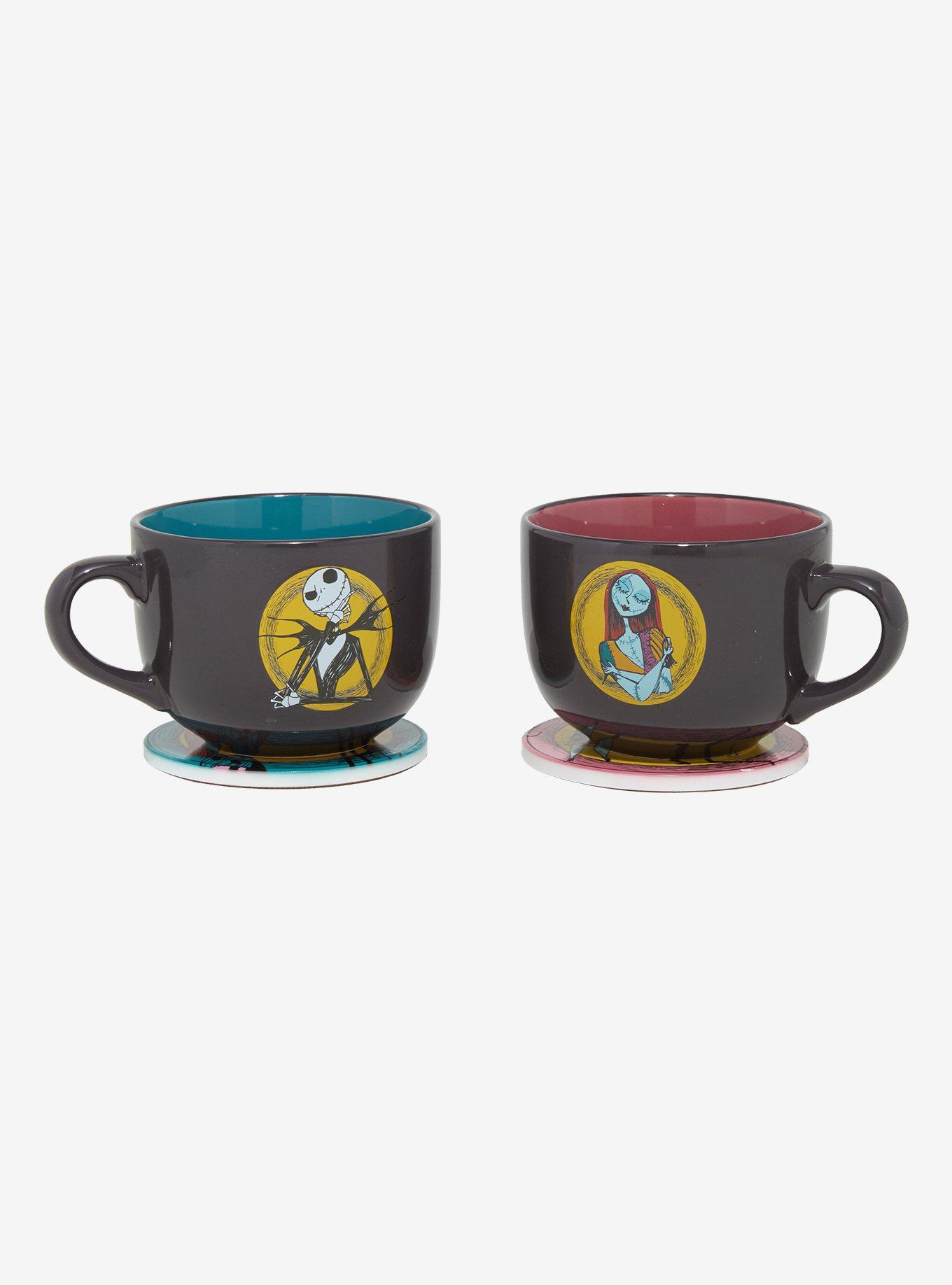 The Nightmare Before Christmas Jack & Sally Mug & Coaster Gift Set, , alternate