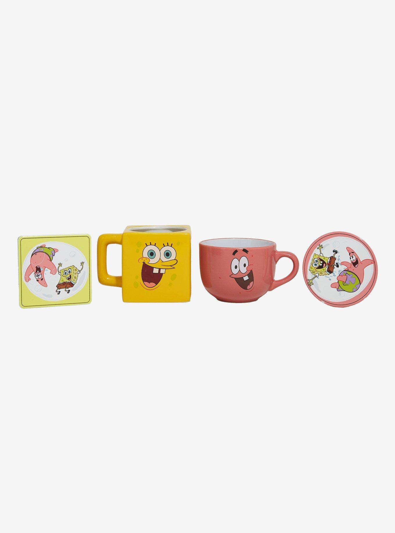 SpongeBob SquarePants SpongeBob & Patrick Mug & Coaster Gift Set, , hi-res