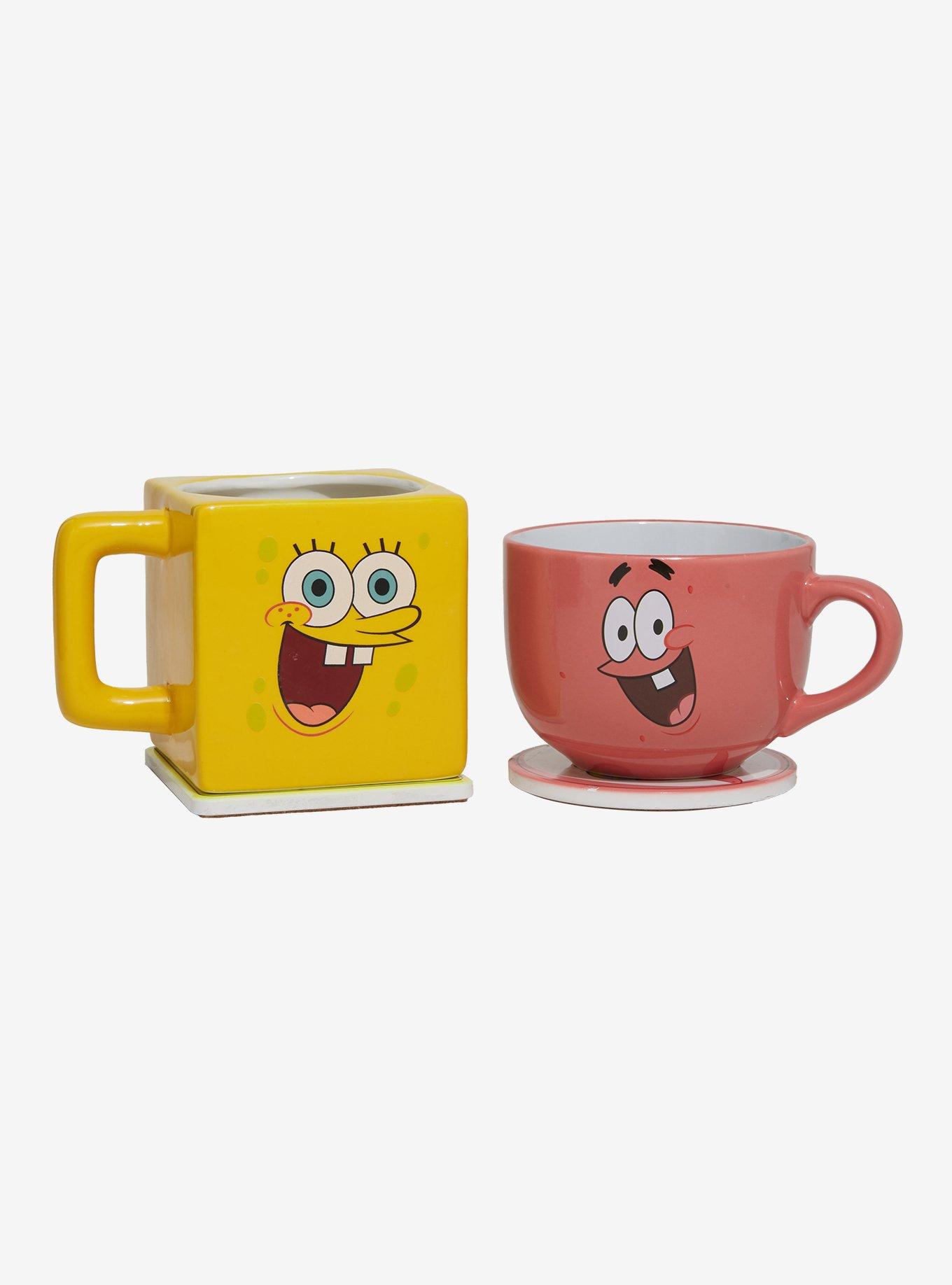 SpongeBob SquarePants SpongeBob & Patrick Mug & Coaster Gift Set, , alternate