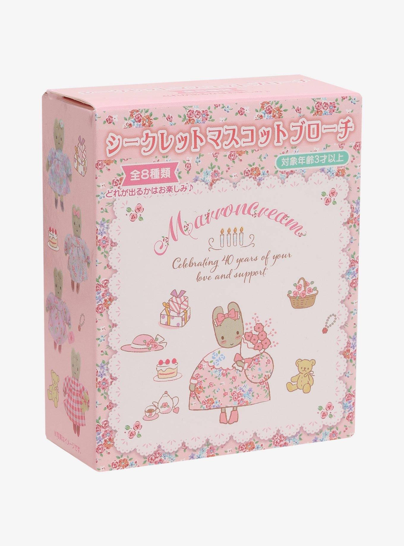 Sanrio Japan Originals Marron Cream Blind Box Plush Brooch, , hi-res