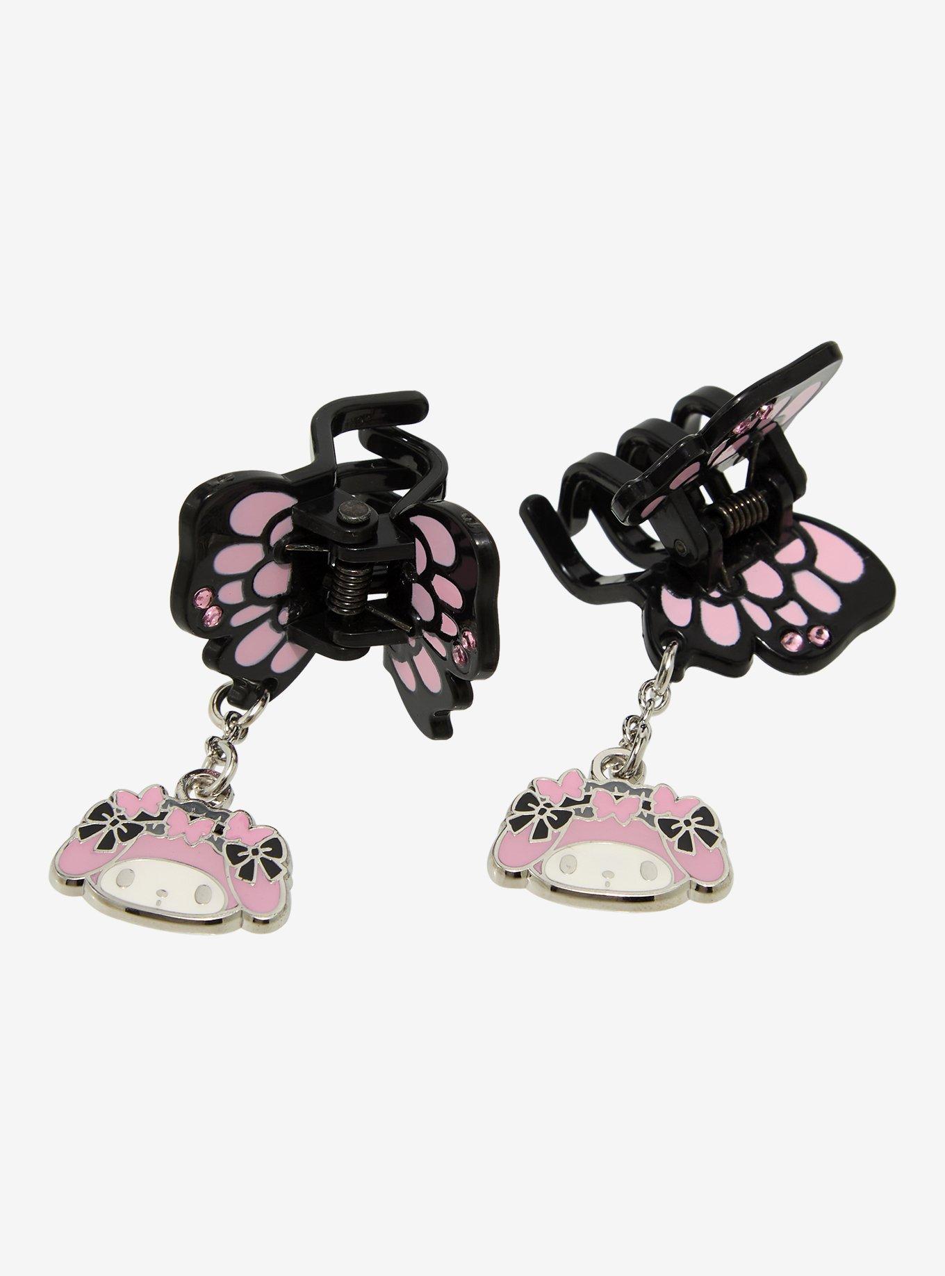 Sanrio Japan Originals My Melody Butterfly Hair Clip Set, , hi-res
