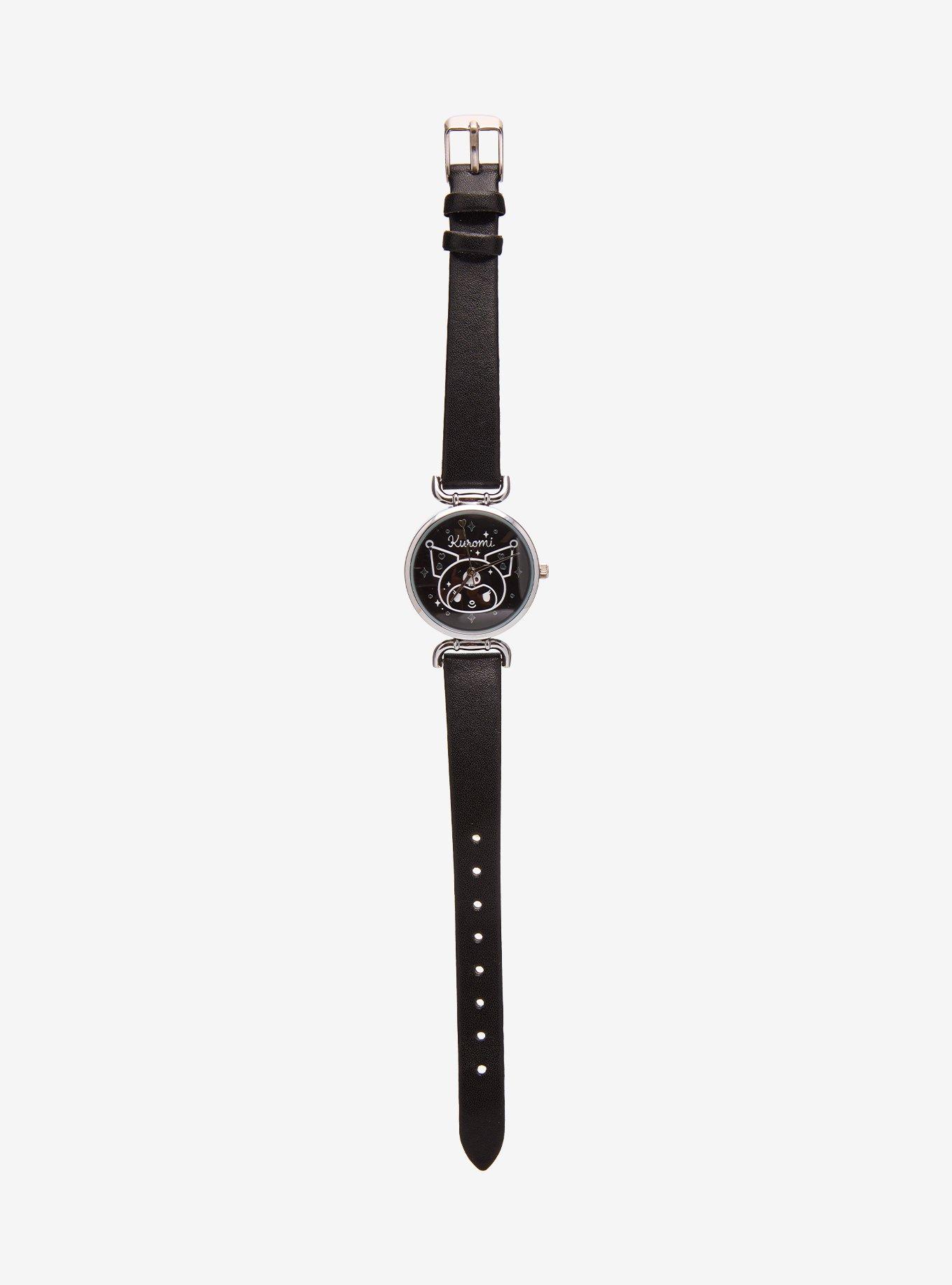 Sanrio Japan Originals Kuromi Face Watch, , hi-res