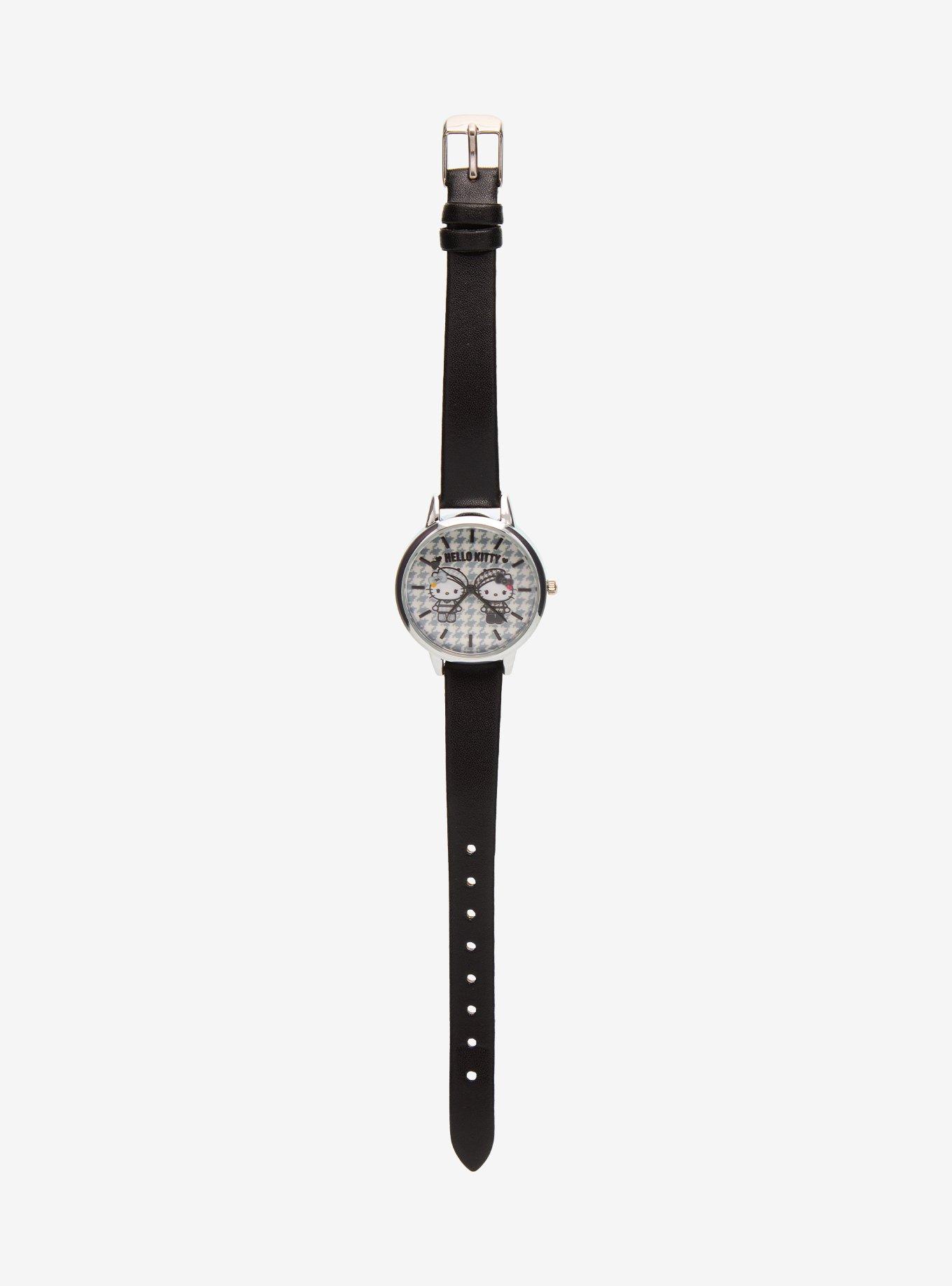 Sanrio Japan Originals Hello Kitty & Mimmy White Watch, , hi-res