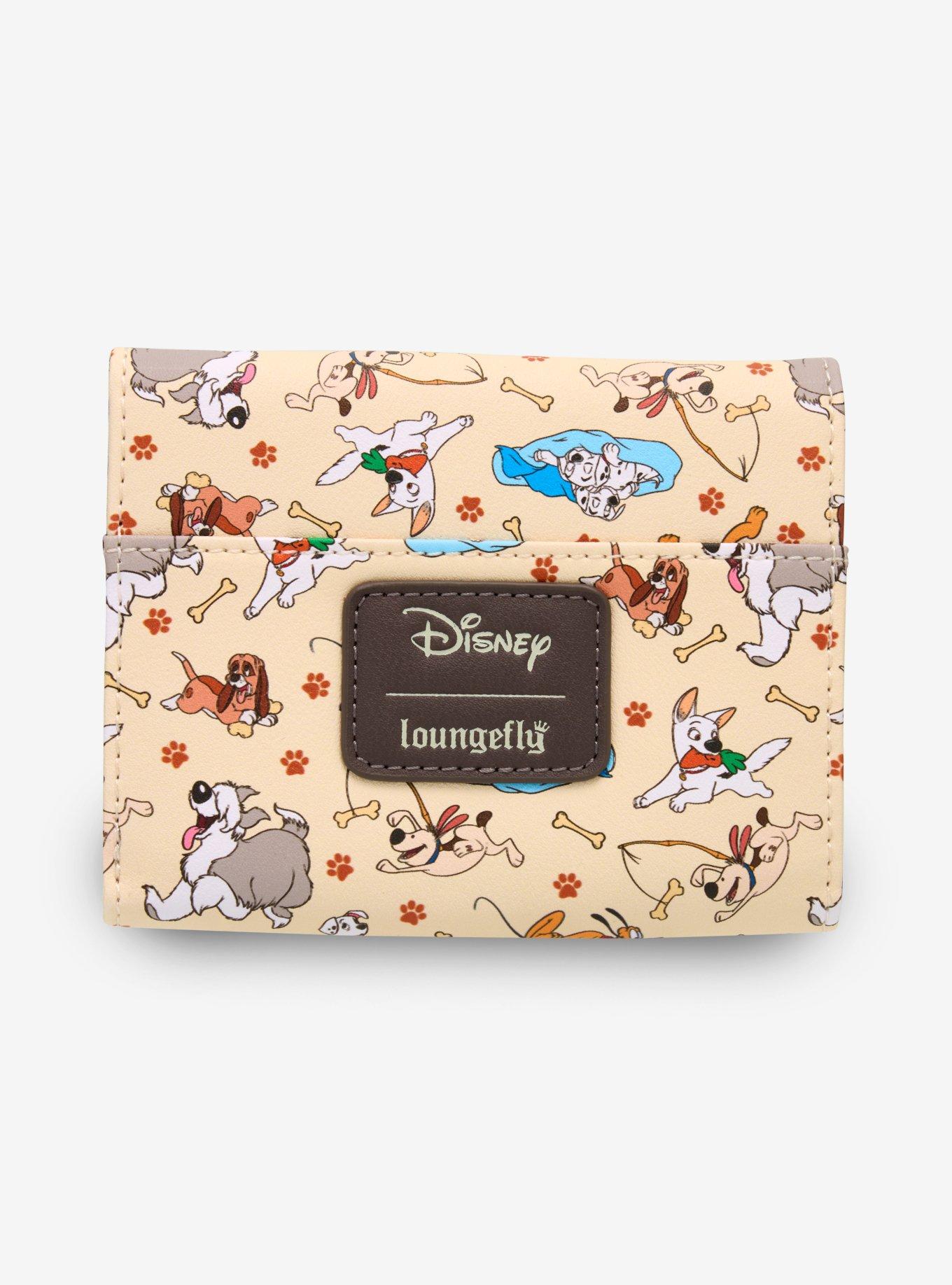 Loungefly Disney Dogs Play Mini Wallet, , alternate