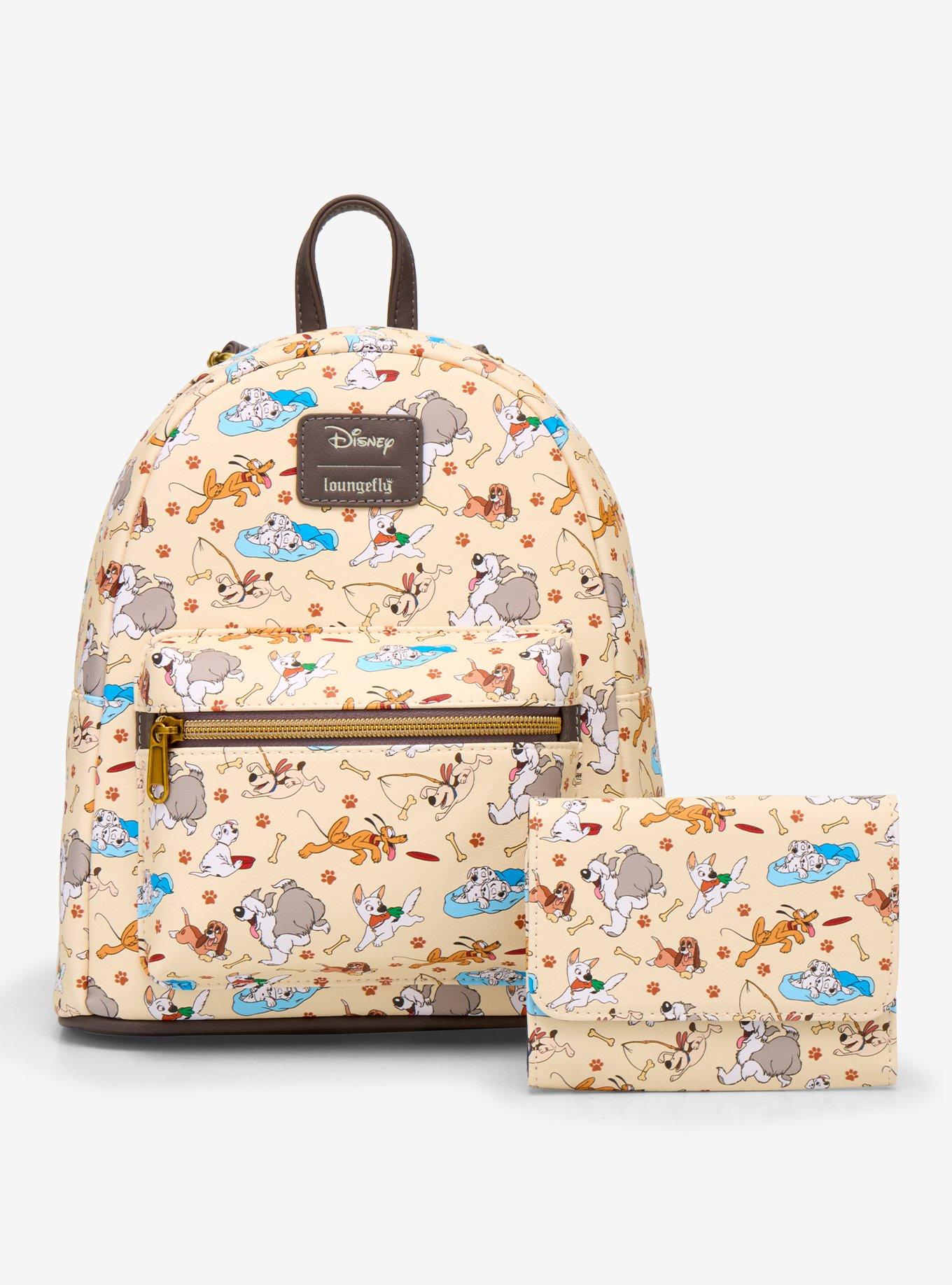 Loungefly Disney Dogs Play Mini Wallet, , alternate