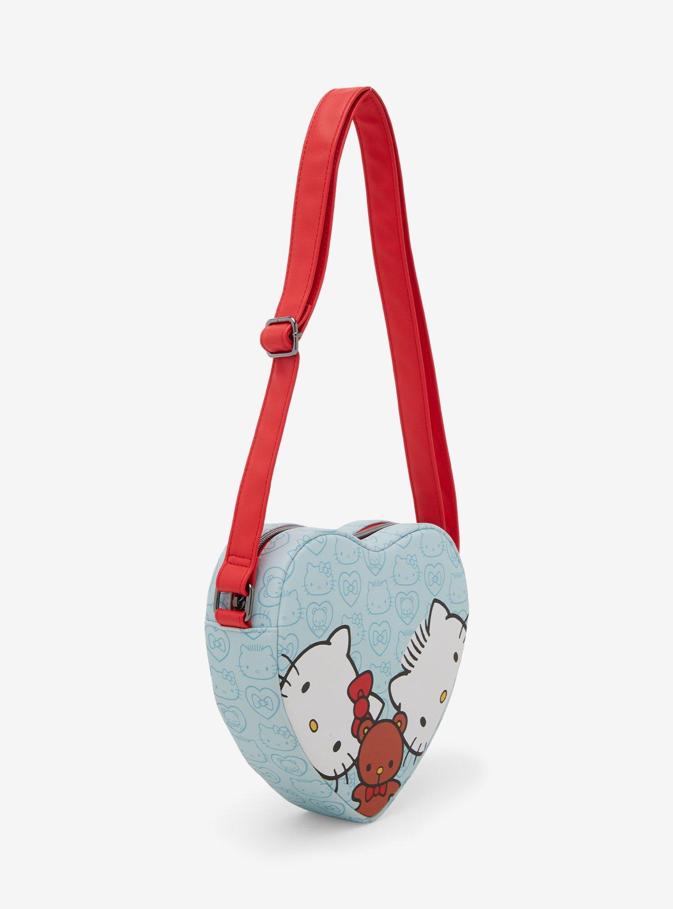 Loungefly Hello Kitty & Dear Daniel Heart Crossbody Bag, , hi-res