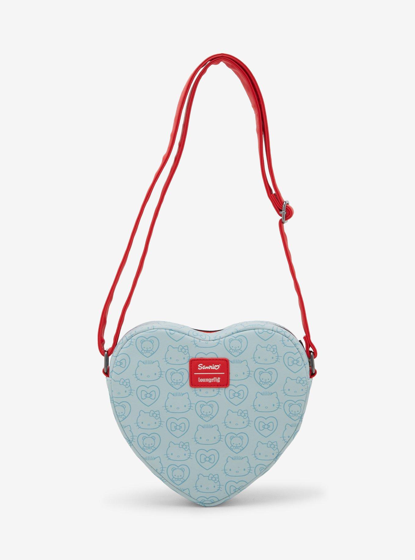 Loungefly Hello Kitty & Dear Daniel Heart Crossbody Bag, , alternate