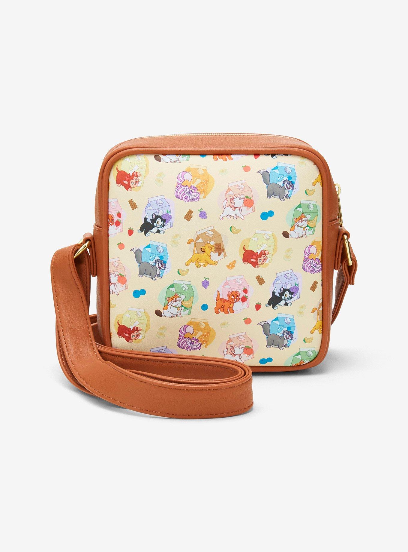 Loungefly Disney Cats Milk Cartons Crossbody Bag, , alternate