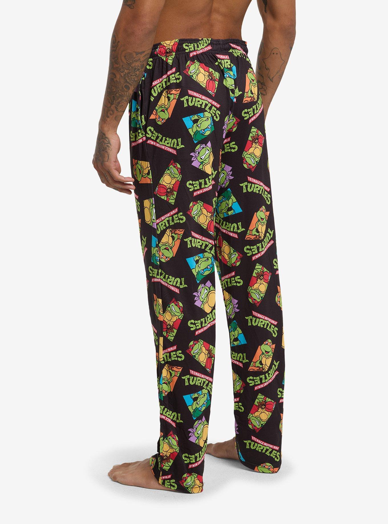 Teenage Mutant Ninja Turtles Allover Print Pajama Pants, , hi-res