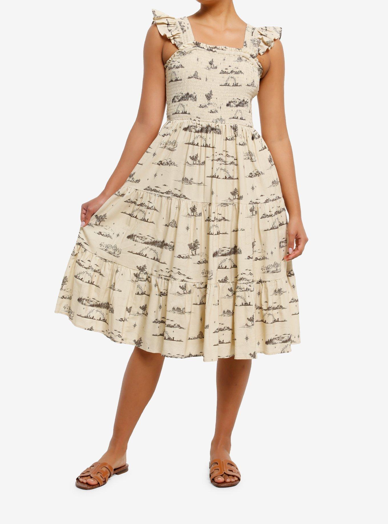 Her Universe The Lord Of The Rings Scenic Midi Dress Her Universe Exclusive, , hi-res