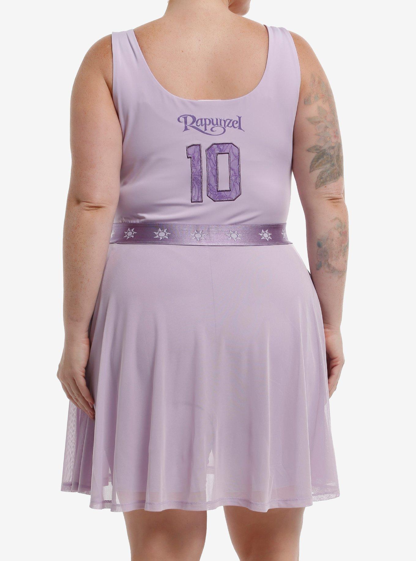 Her Universe Disney Tangled Rapunzel Athletic Dress Plus Size Her Universe Exclusive, , hi-res